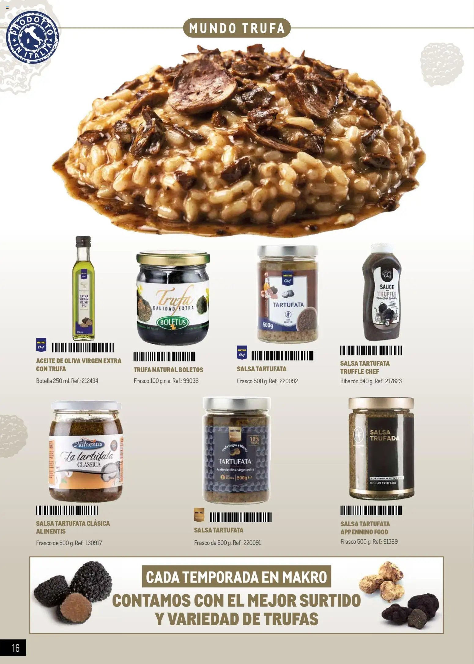 Makro Restaurantes italianos Norte
