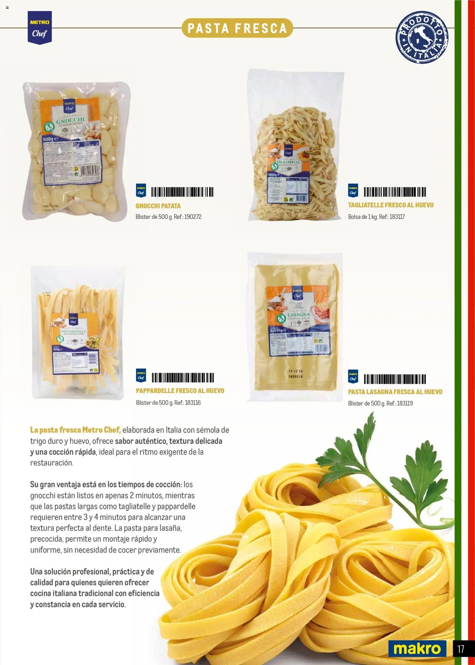 Makro Restaurantes italianos Norte