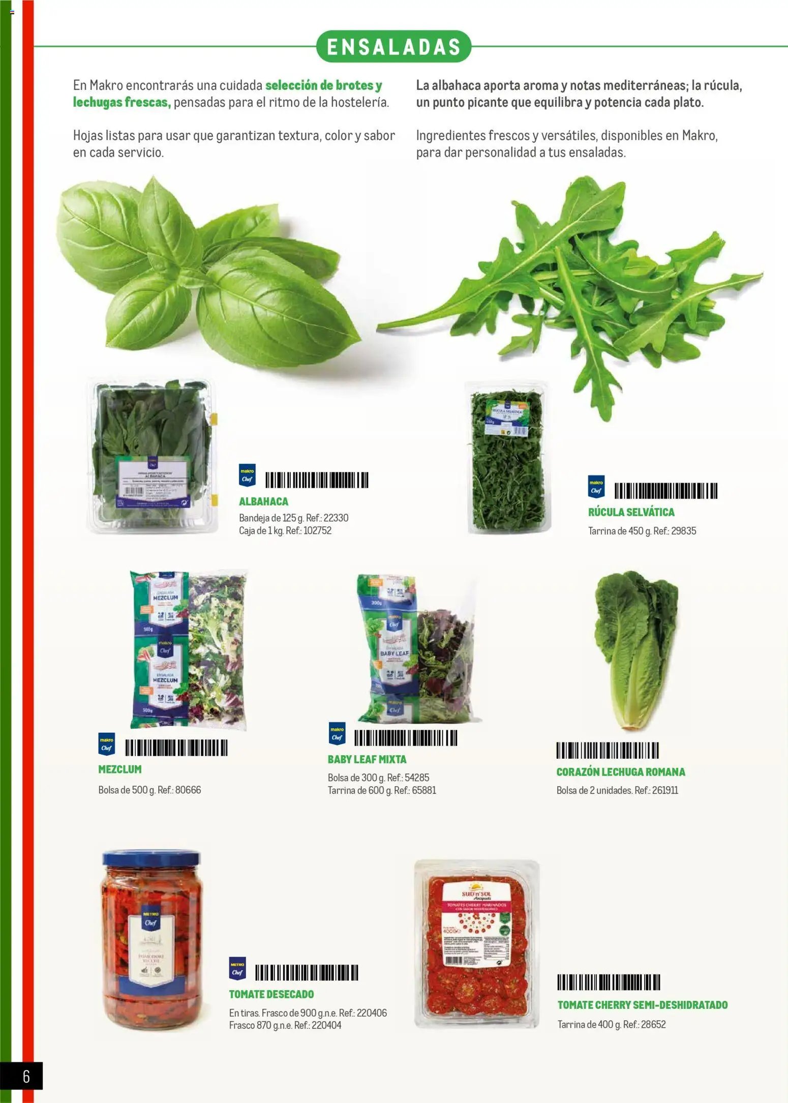 Makro Restaurantes italianos Norte