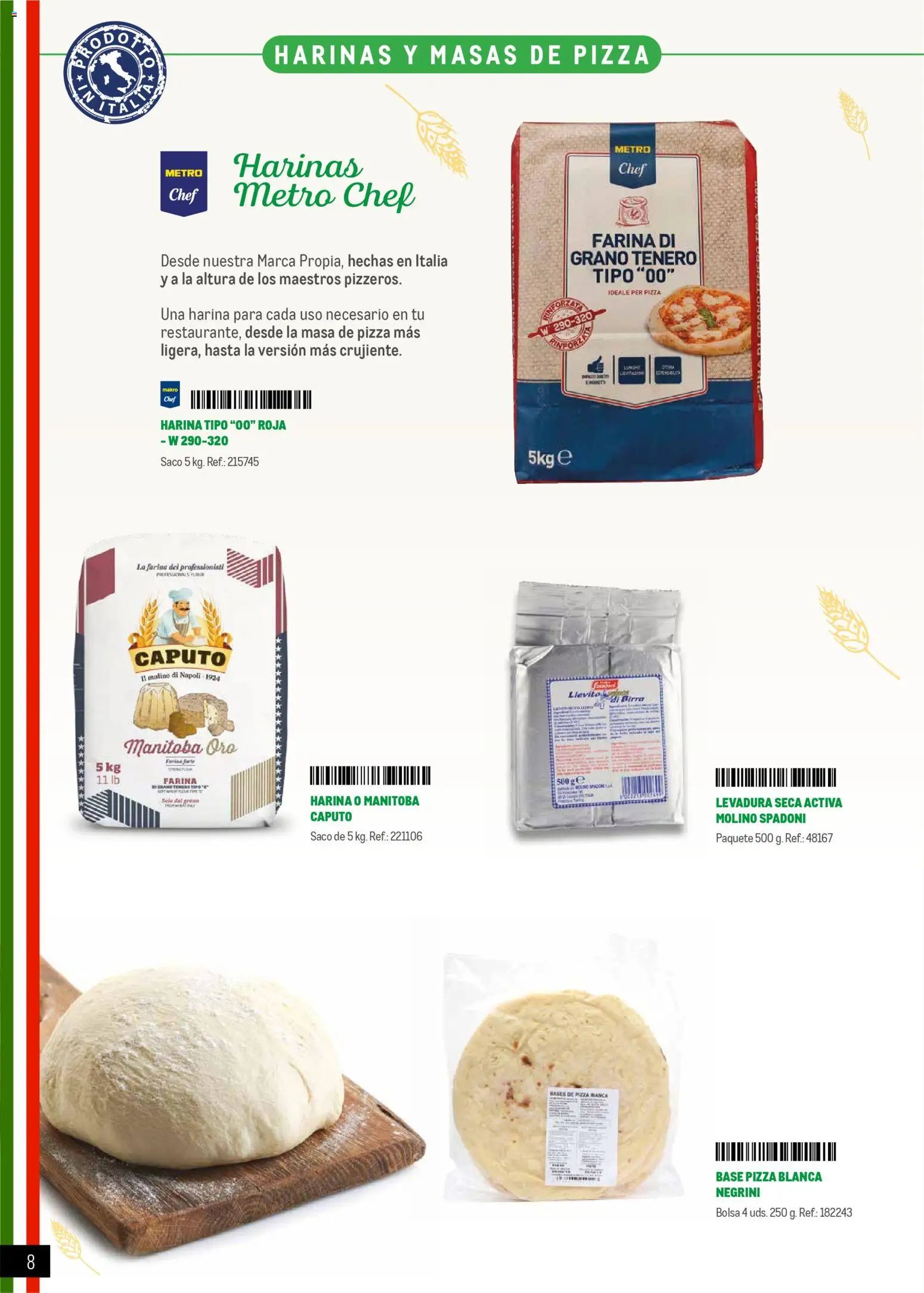 Makro Restaurantes italianos Norte