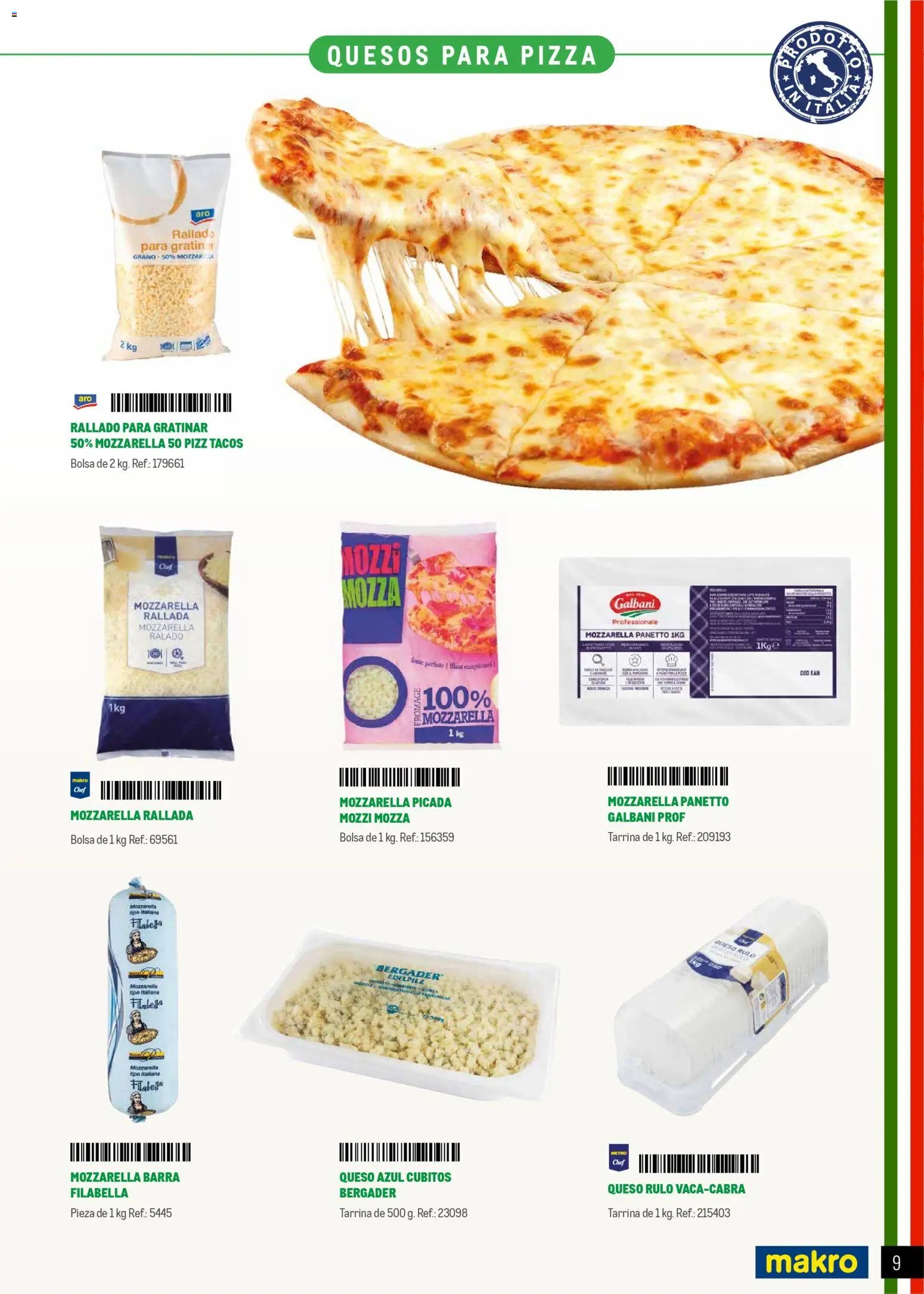 Makro Restaurantes italianos Norte