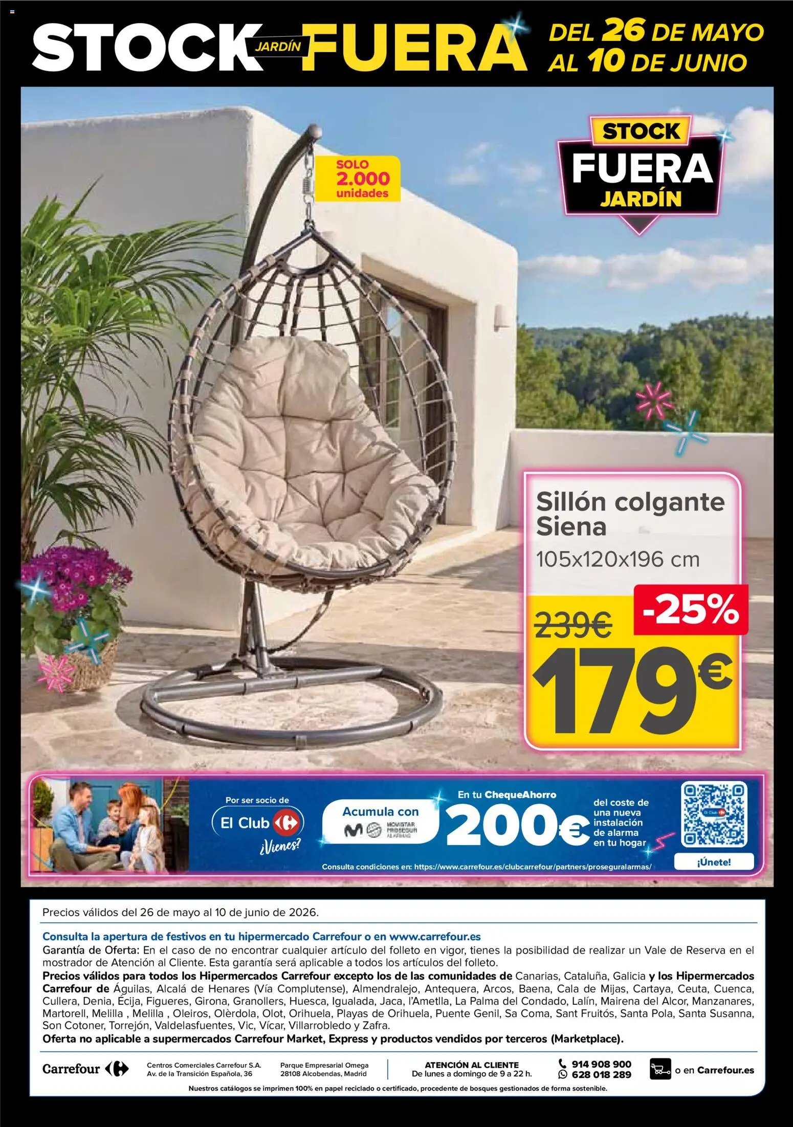 Carrefour Stock Fuera Jardin