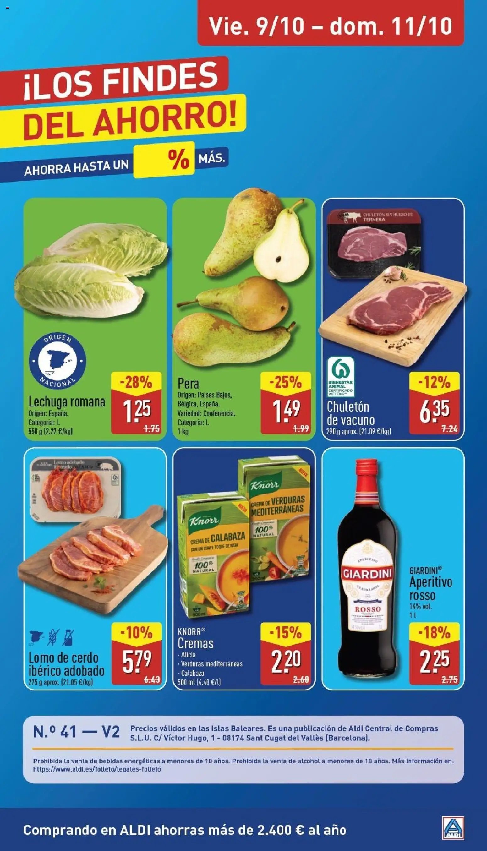 Aldi folleto Baleares