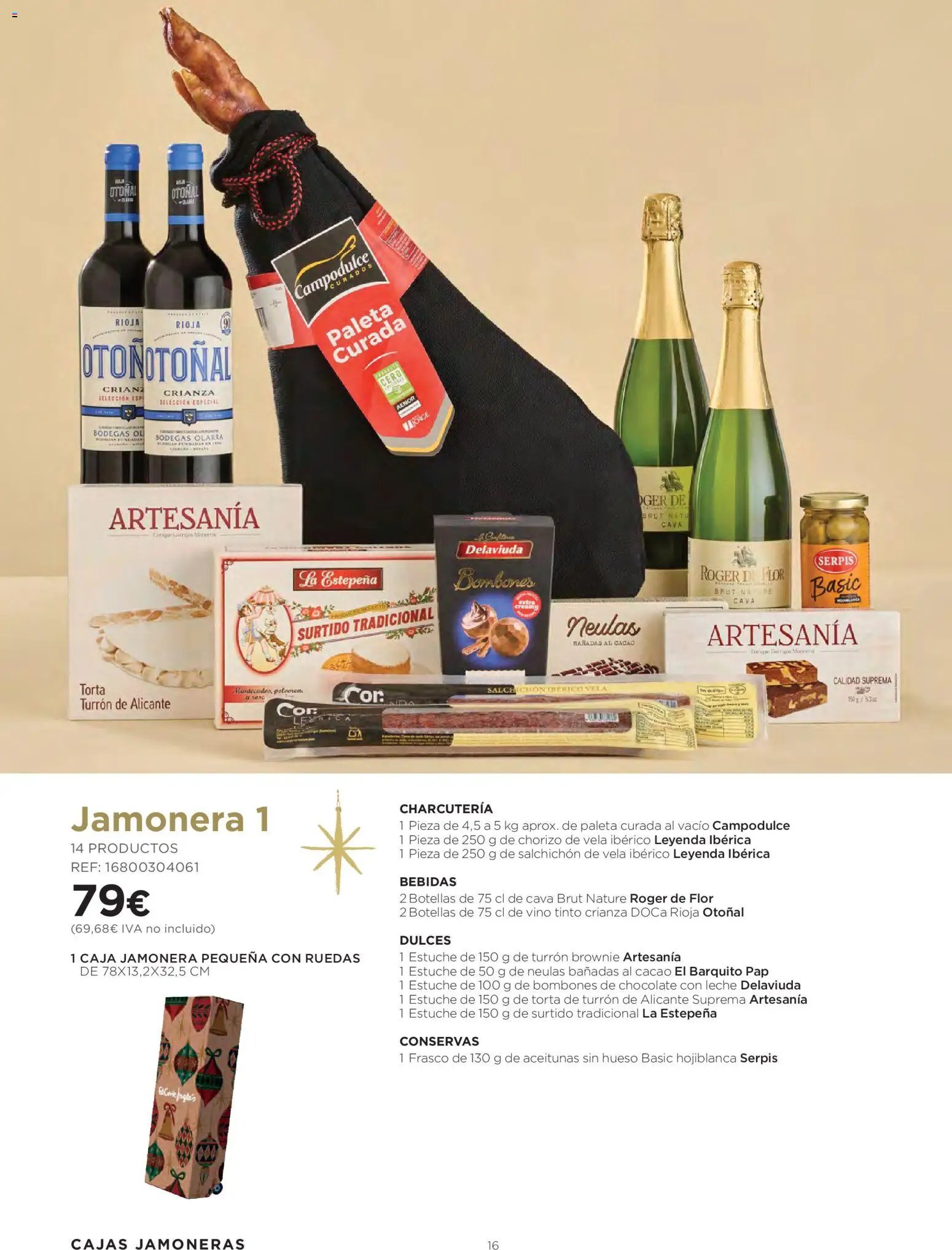 El Corte Inglés Cestas Navidad 2026