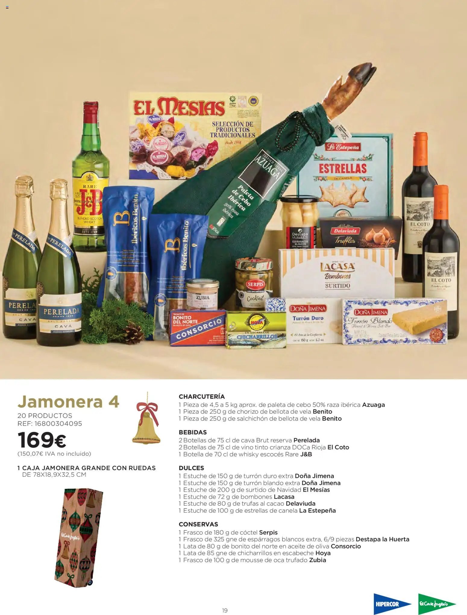 El Corte Inglés Cestas Navidad 2026