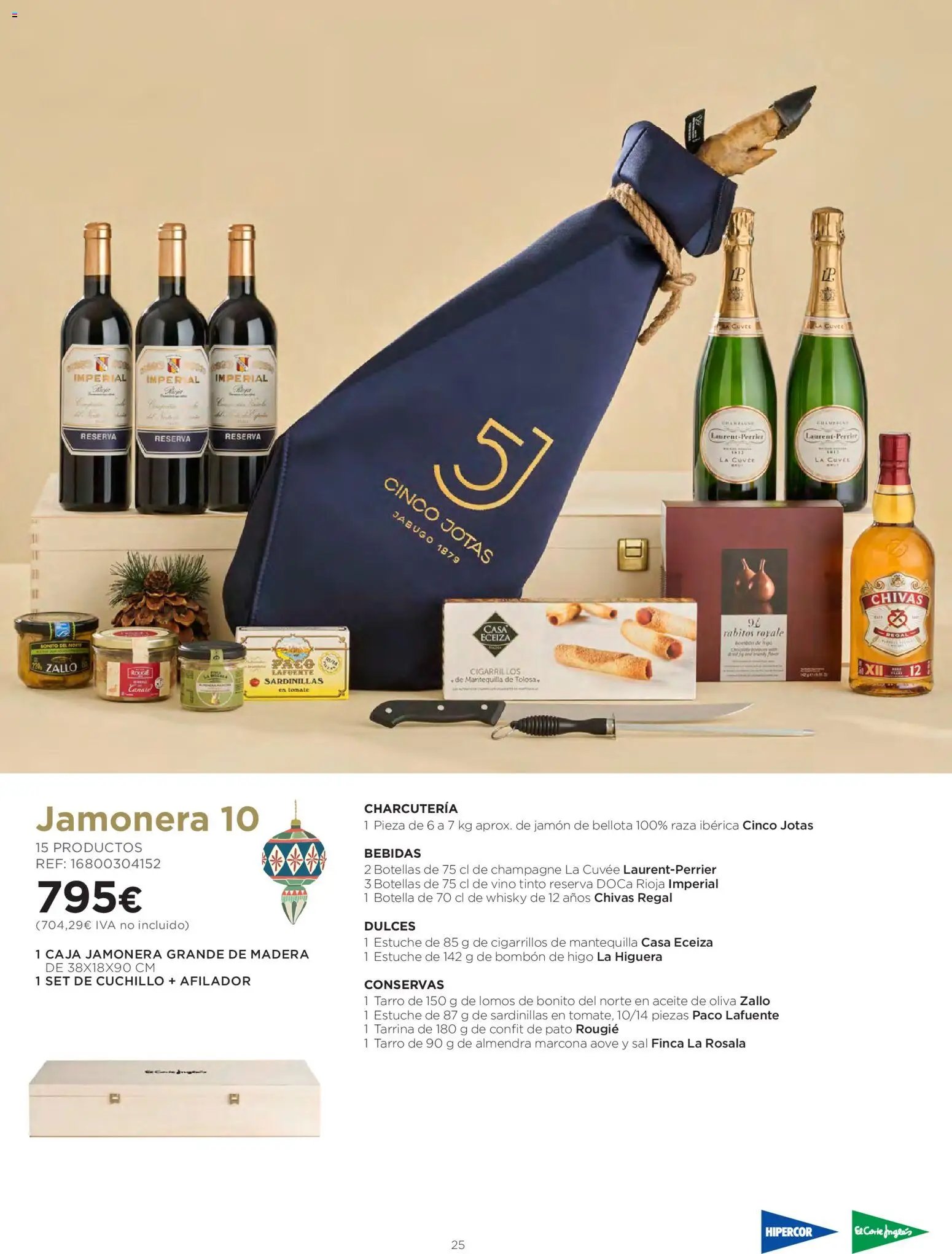 El Corte Inglés Cestas Navidad 2026