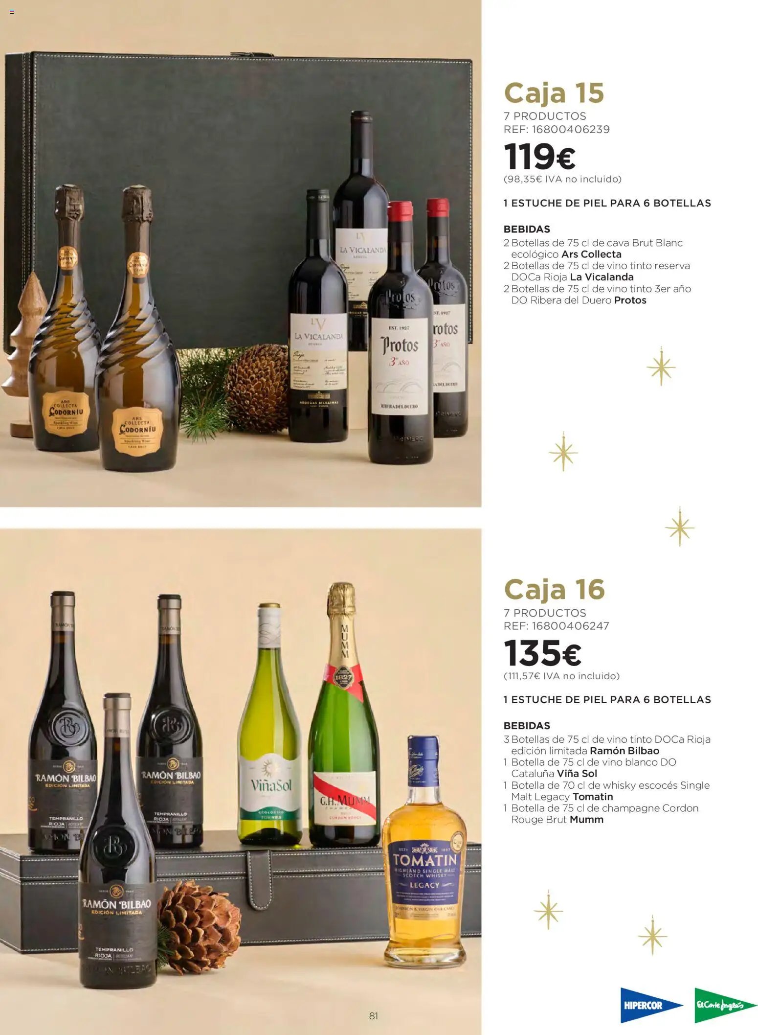El Corte Inglés Cestas Navidad 2026