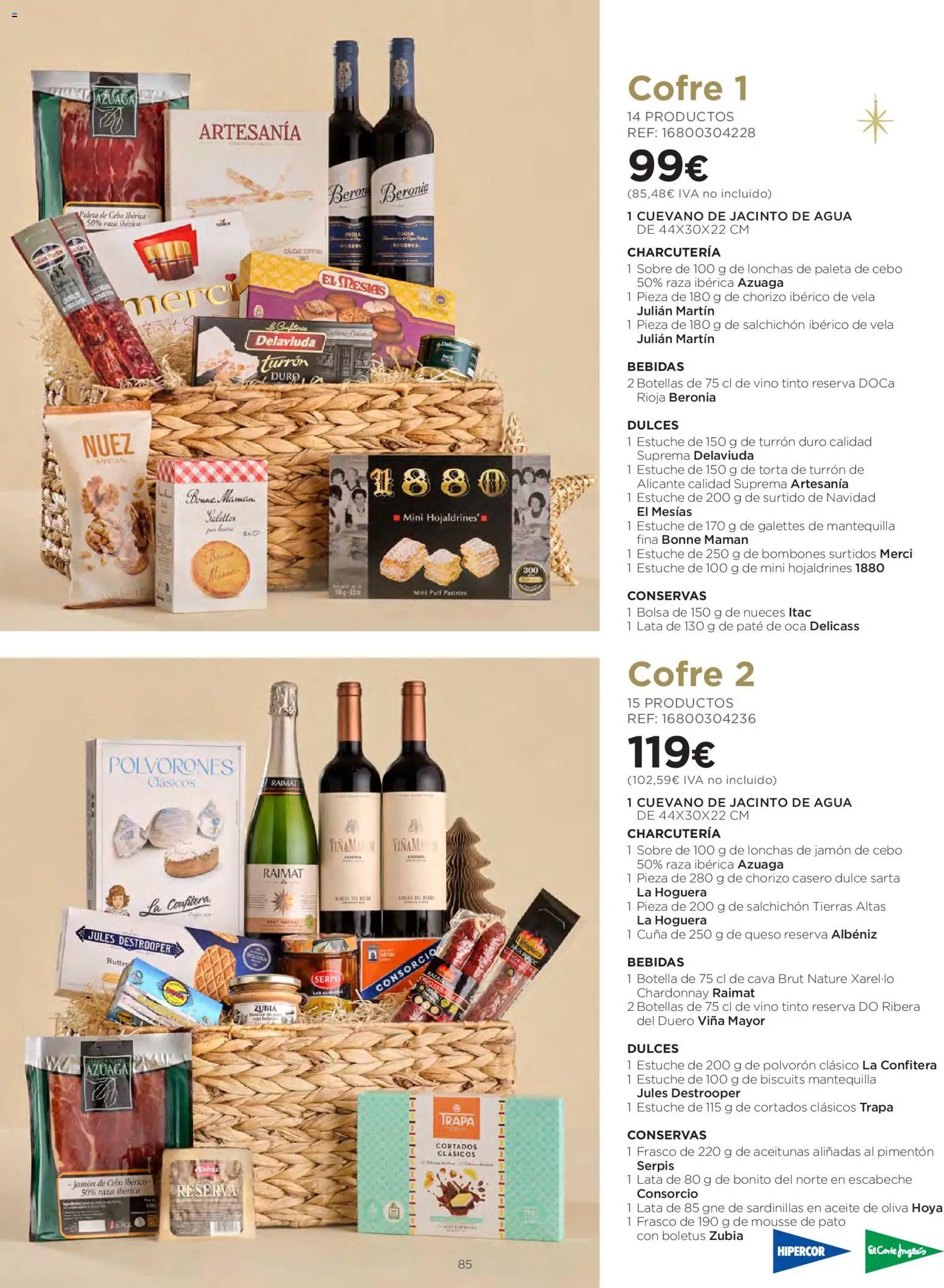 El Corte Inglés Cestas Navidad 2026