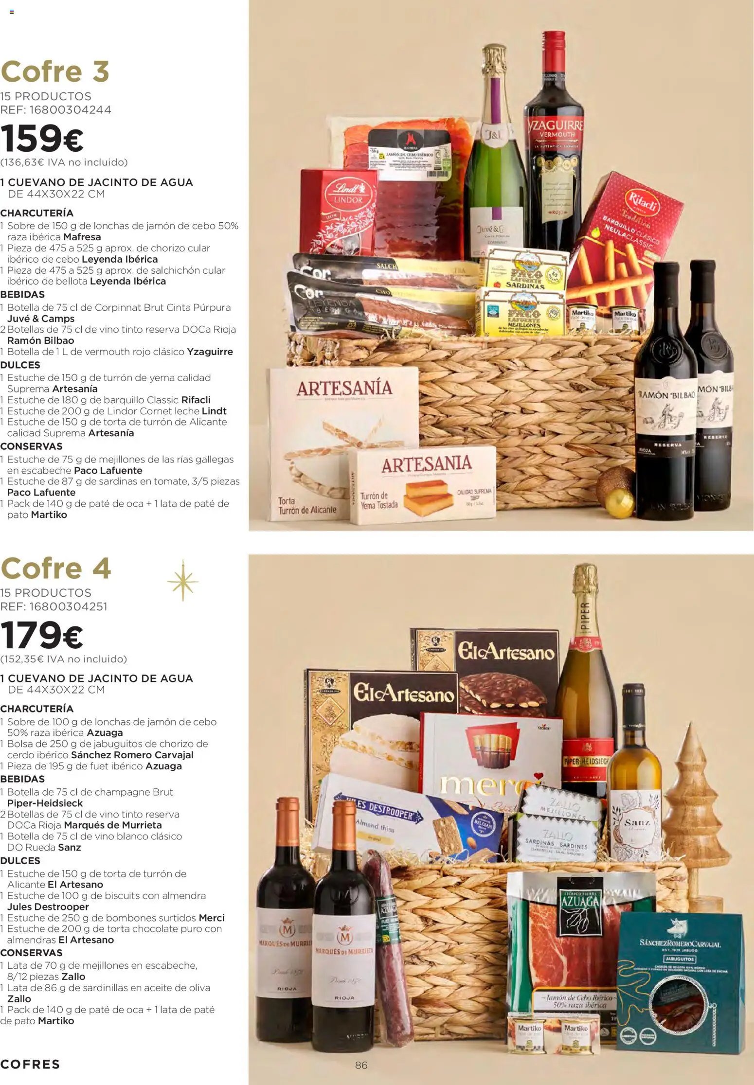 El Corte Inglés Cestas Navidad 2026