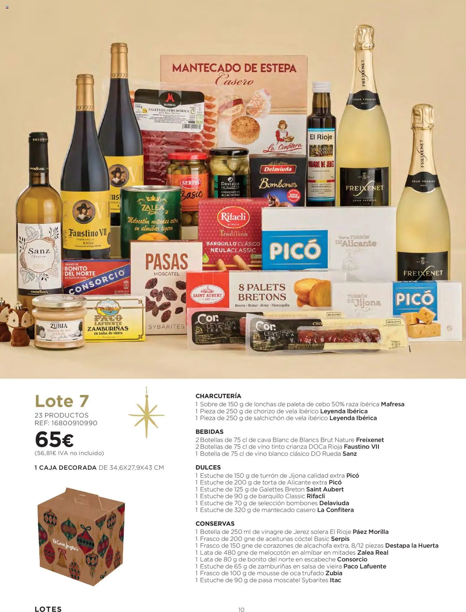 El Corte Inglés Cestas Navidad 2026