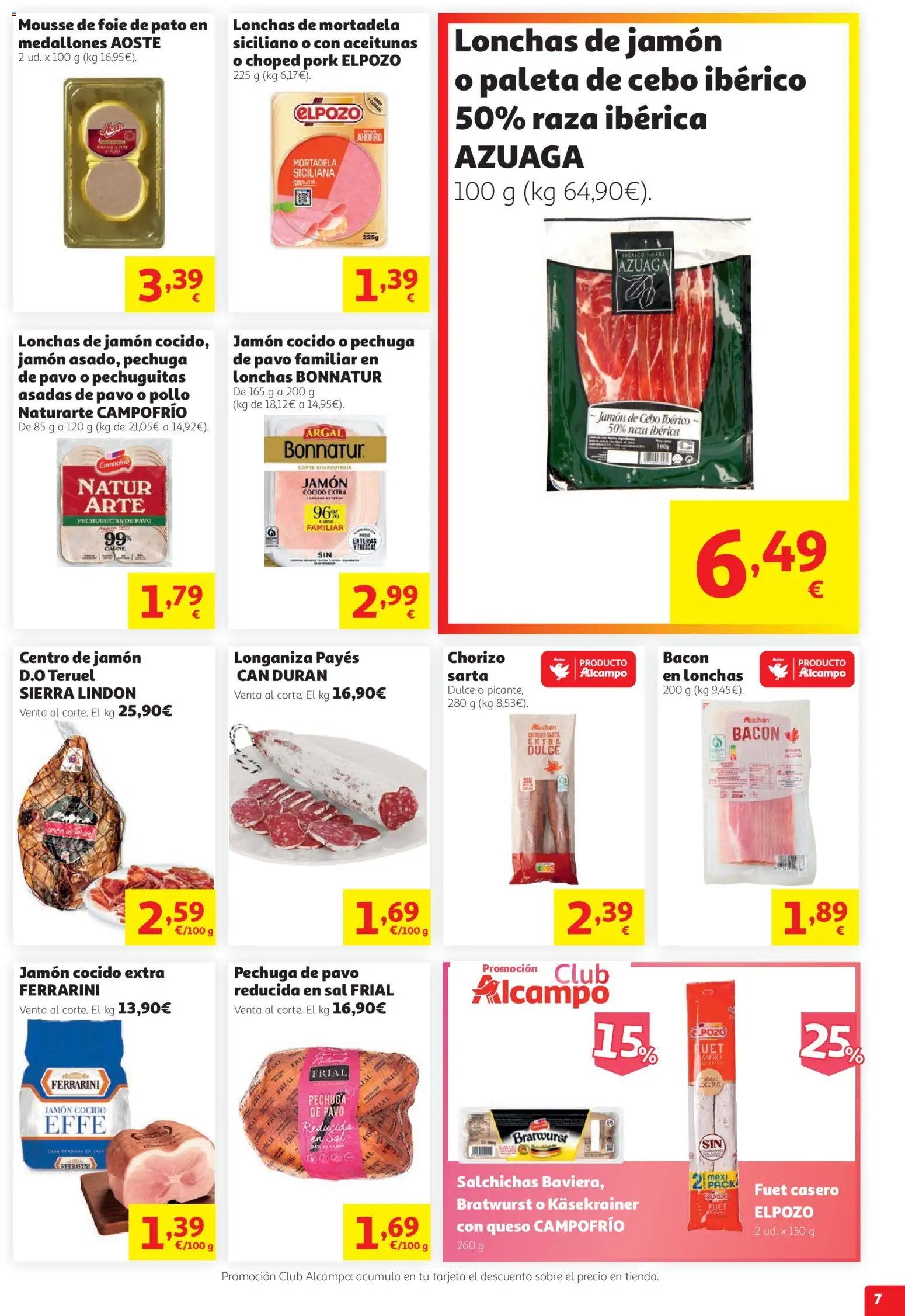 Alcampo folleto