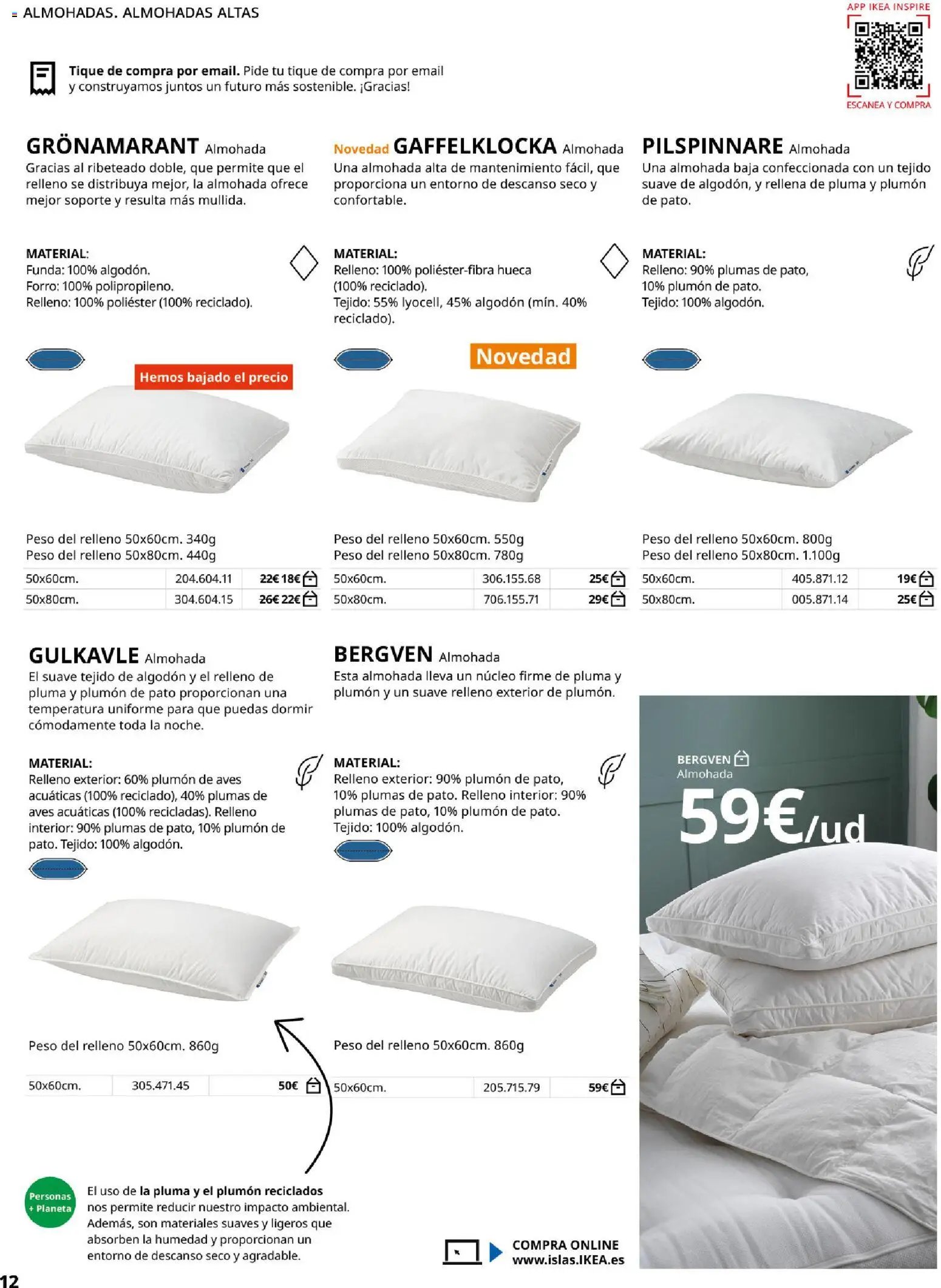 Catálogo IKEA Ropa de Cama