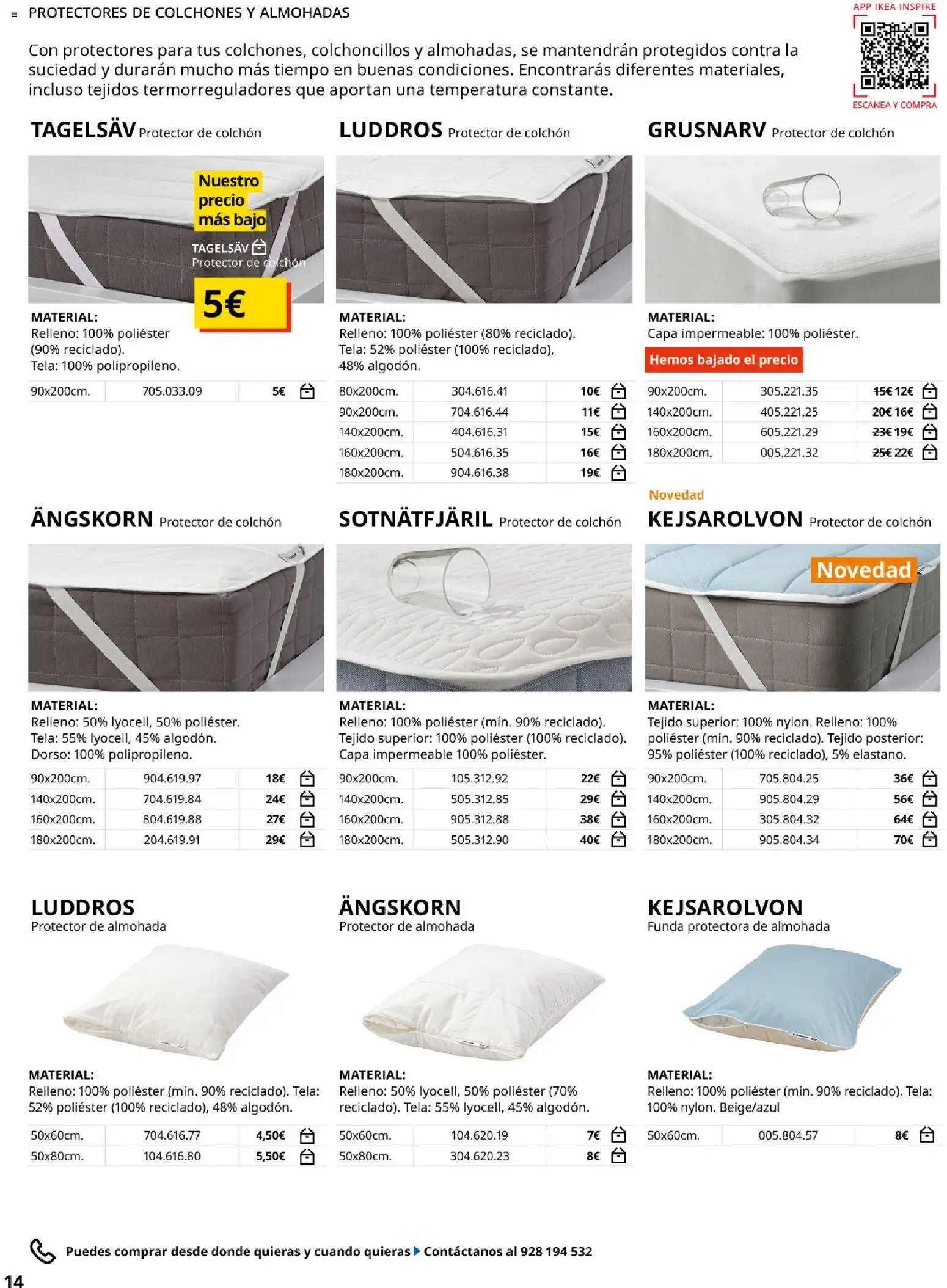 Catálogo IKEA Ropa de Cama