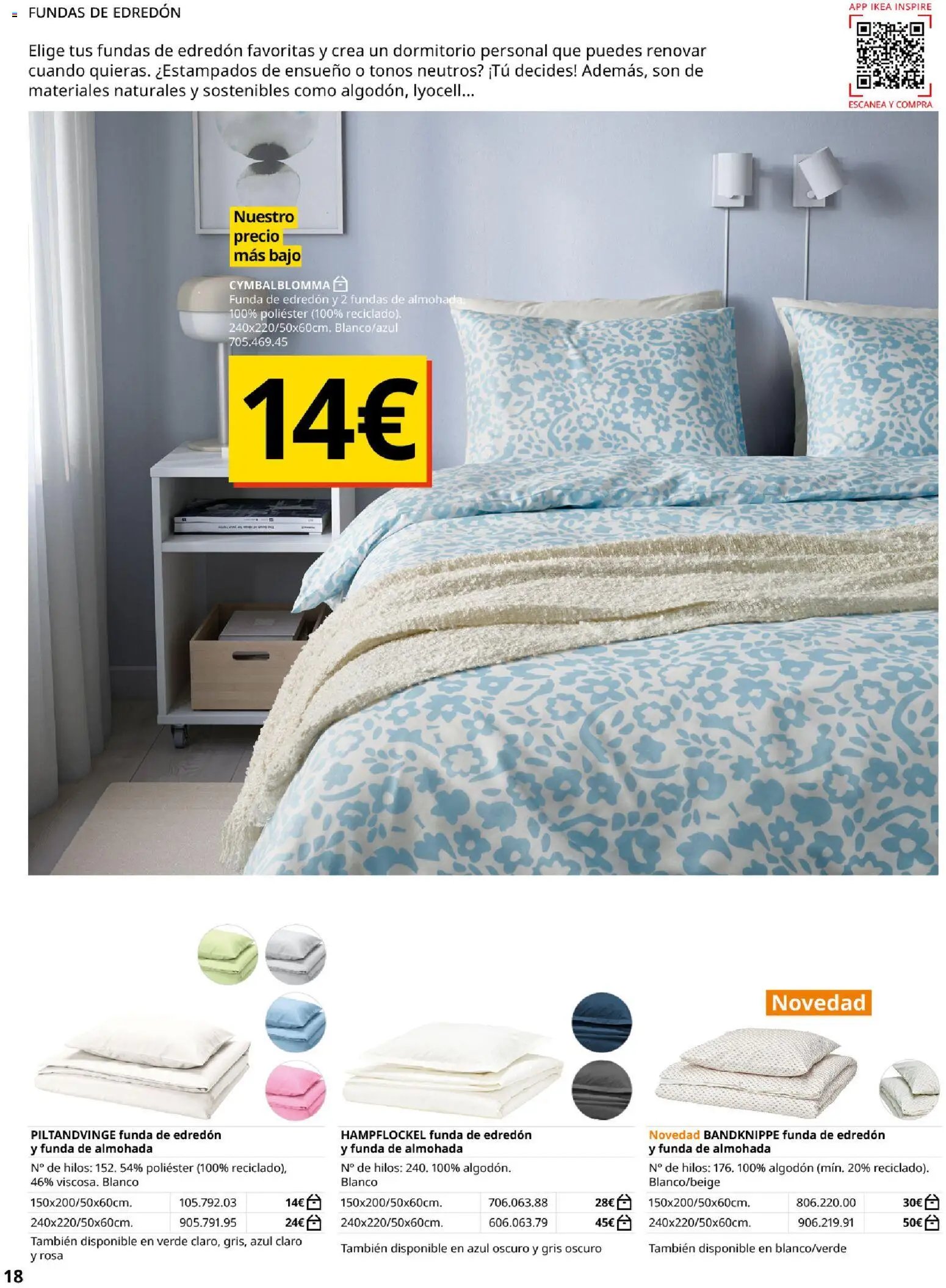 Catálogo IKEA Ropa de Cama