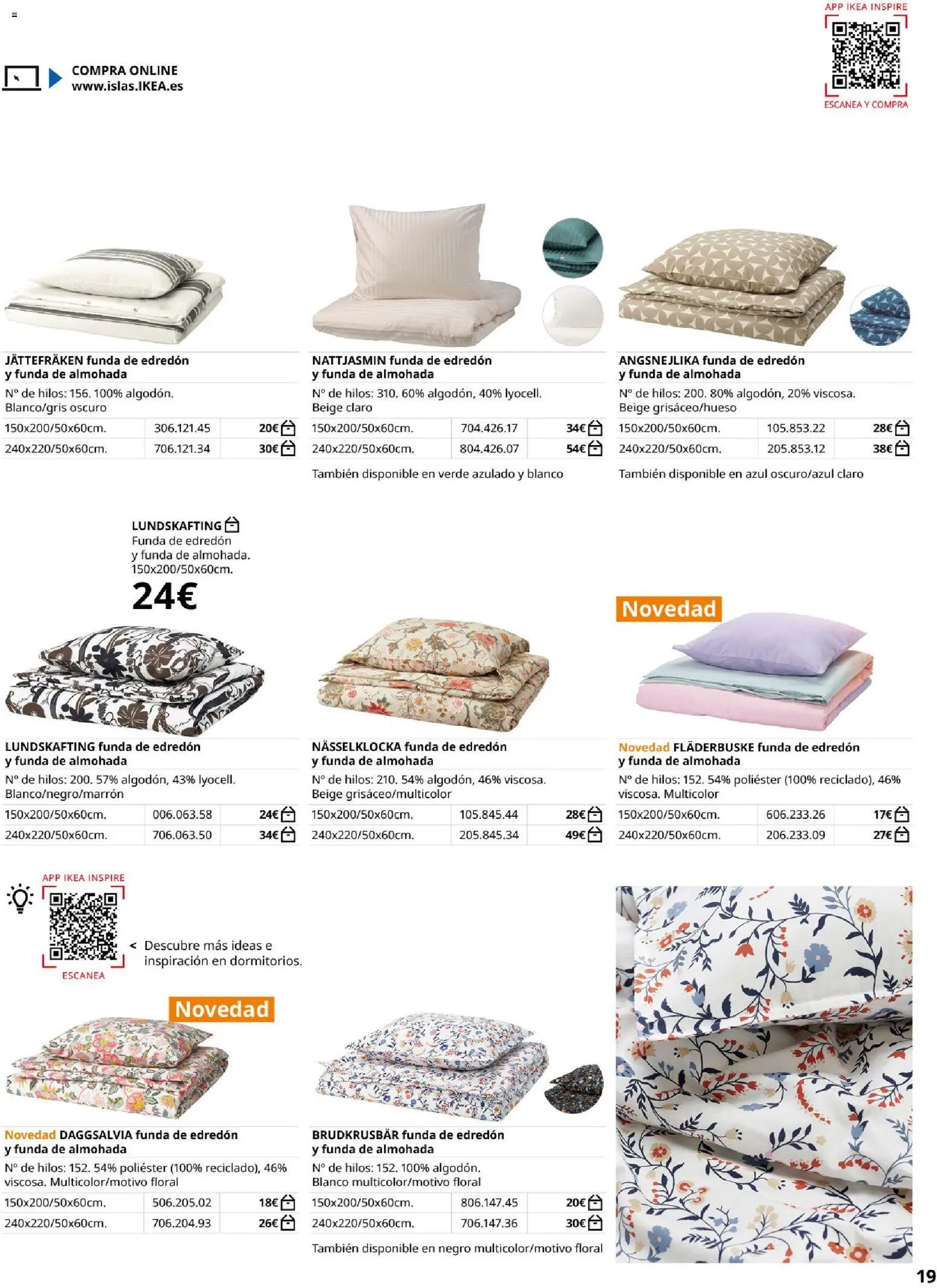Catálogo IKEA Ropa de Cama