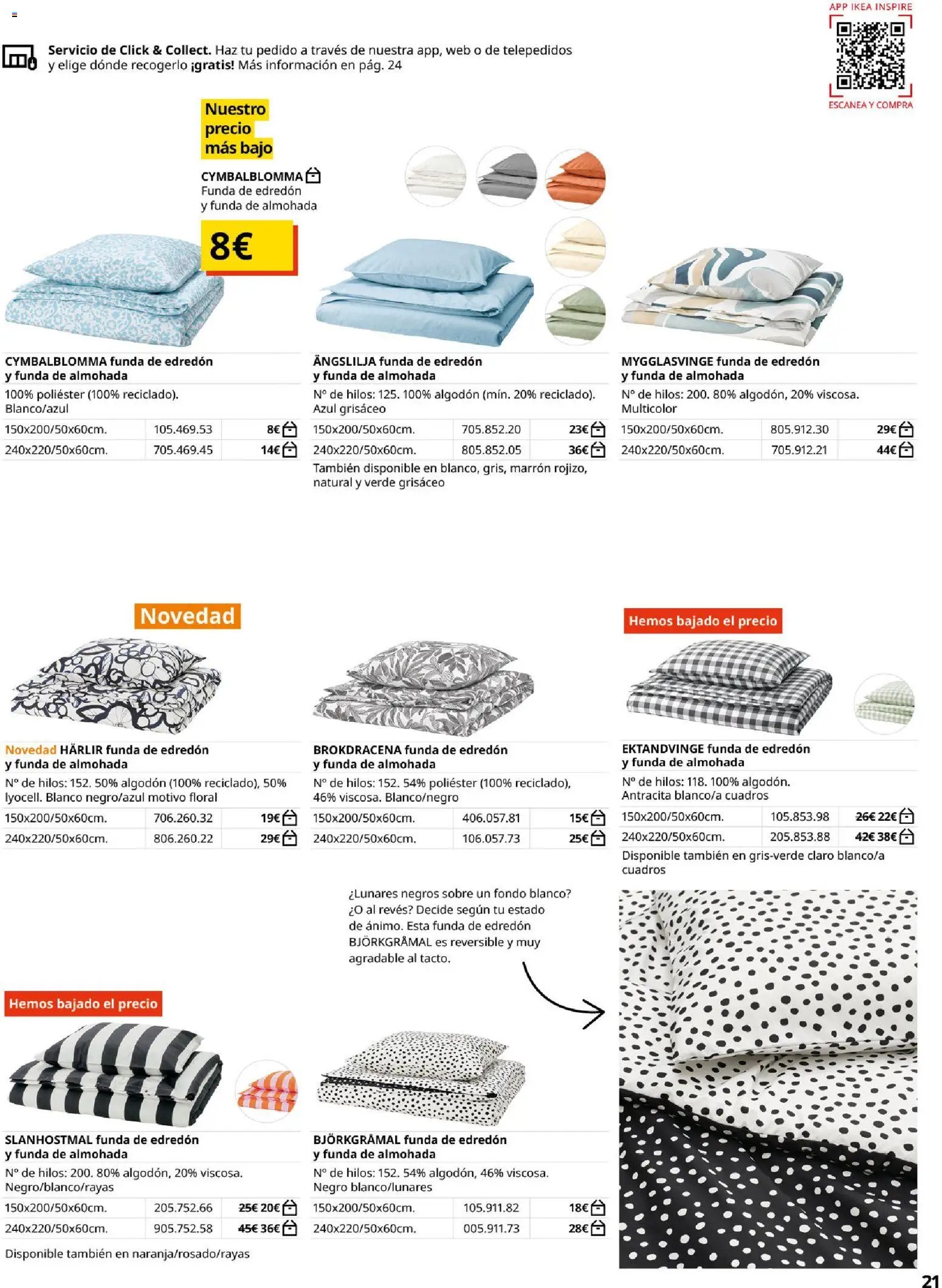 Catálogo IKEA Ropa de Cama