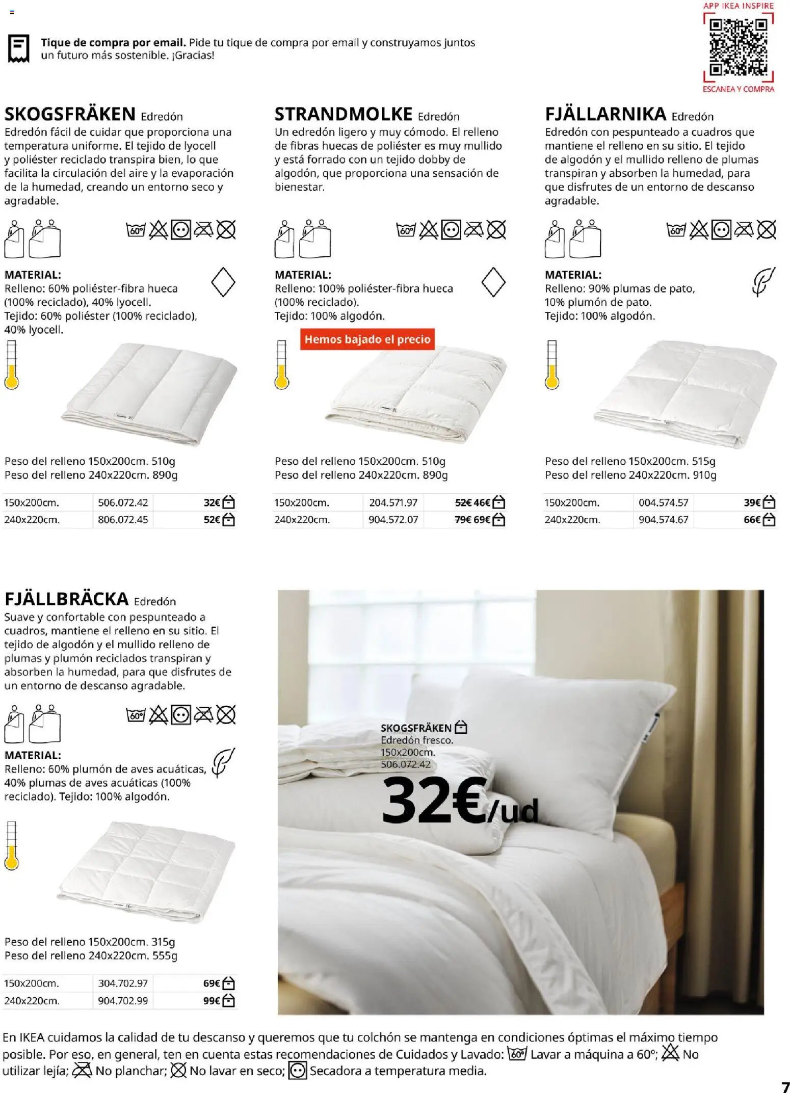 Catálogo IKEA Ropa de Cama