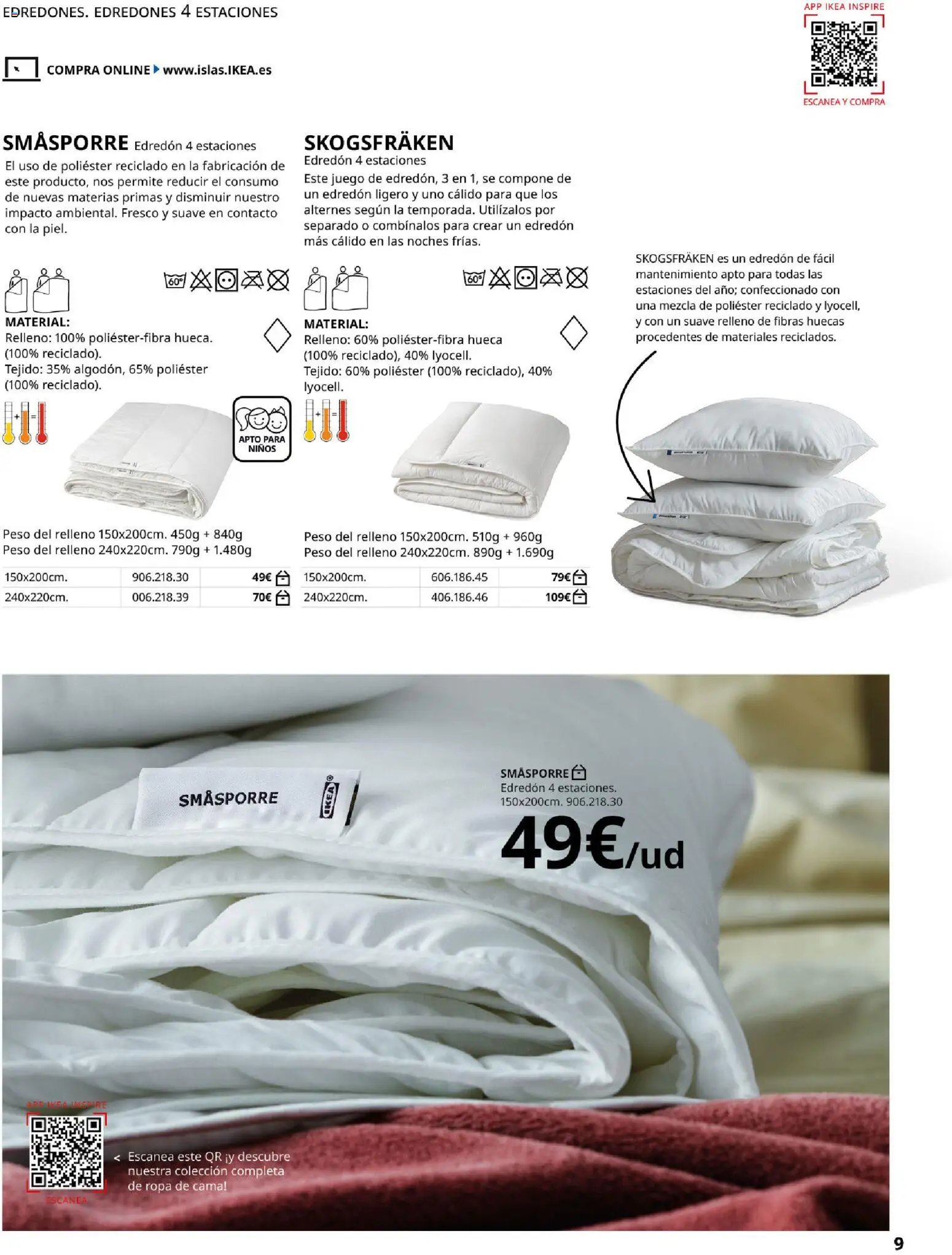 Catálogo IKEA Ropa de Cama