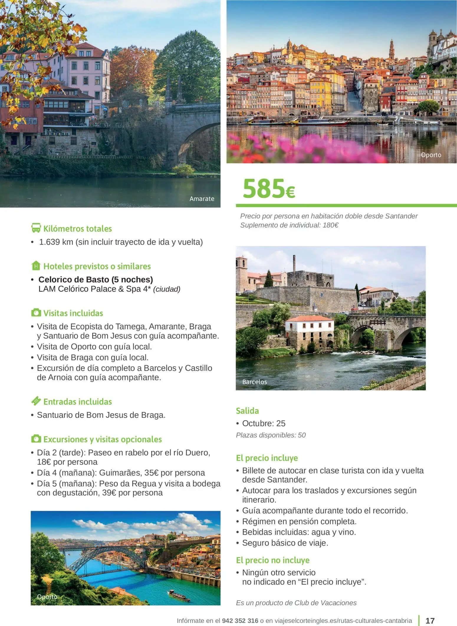 Viajes El Corte Inglés Rutas Culturales Cantabria