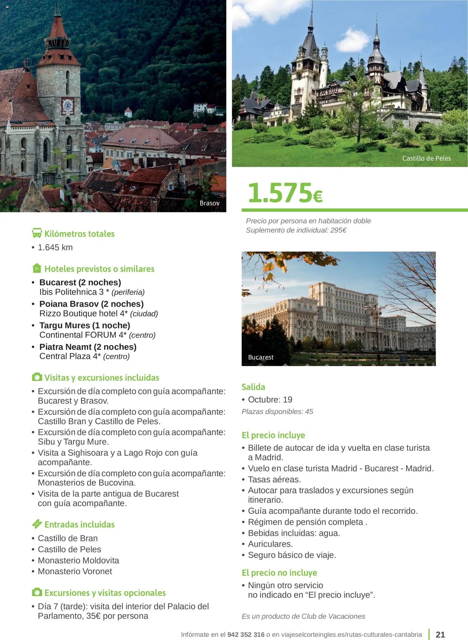 Viajes El Corte Inglés Rutas Culturales Cantabria