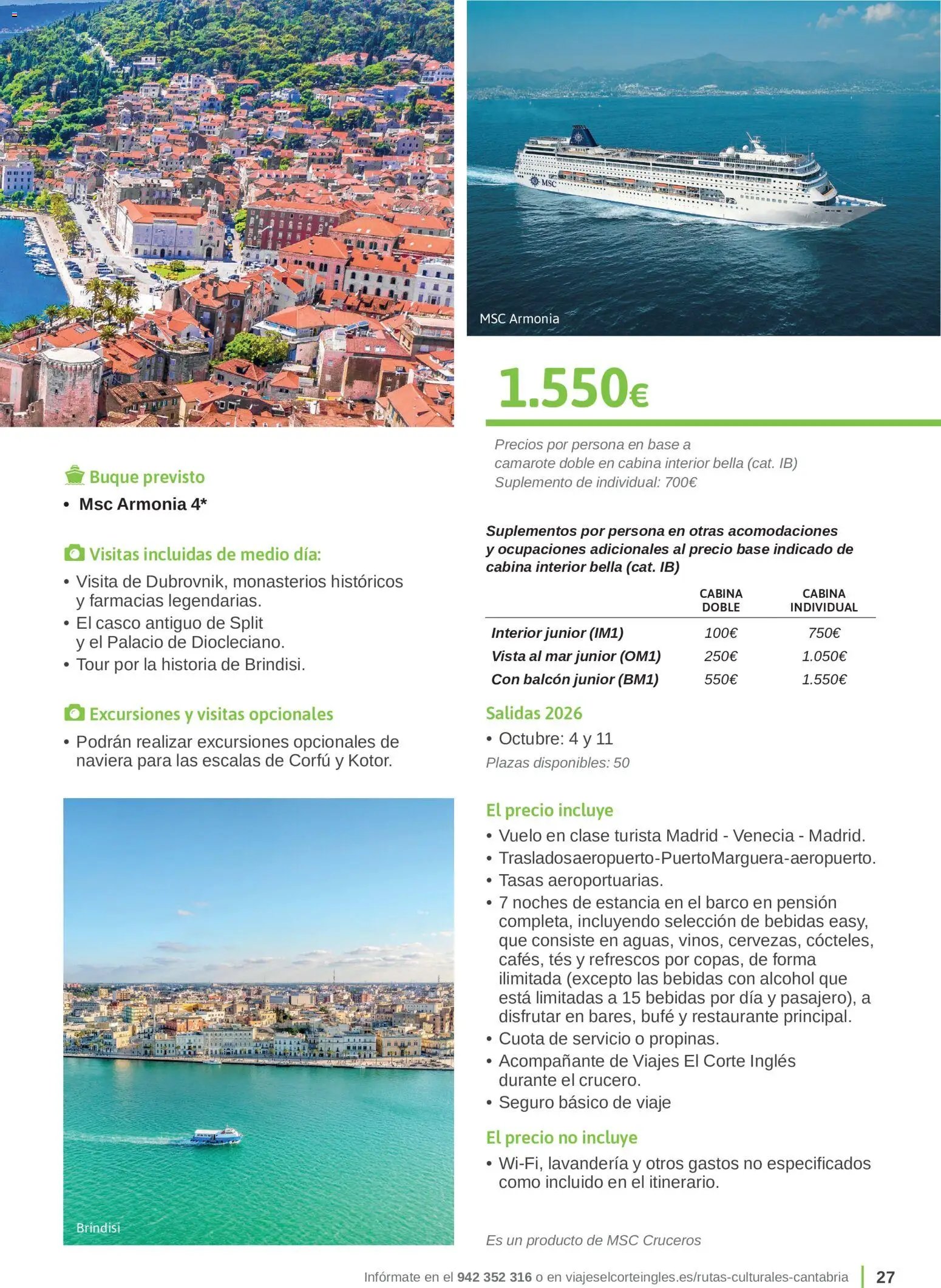 Viajes El Corte Inglés Rutas Culturales Cantabria
