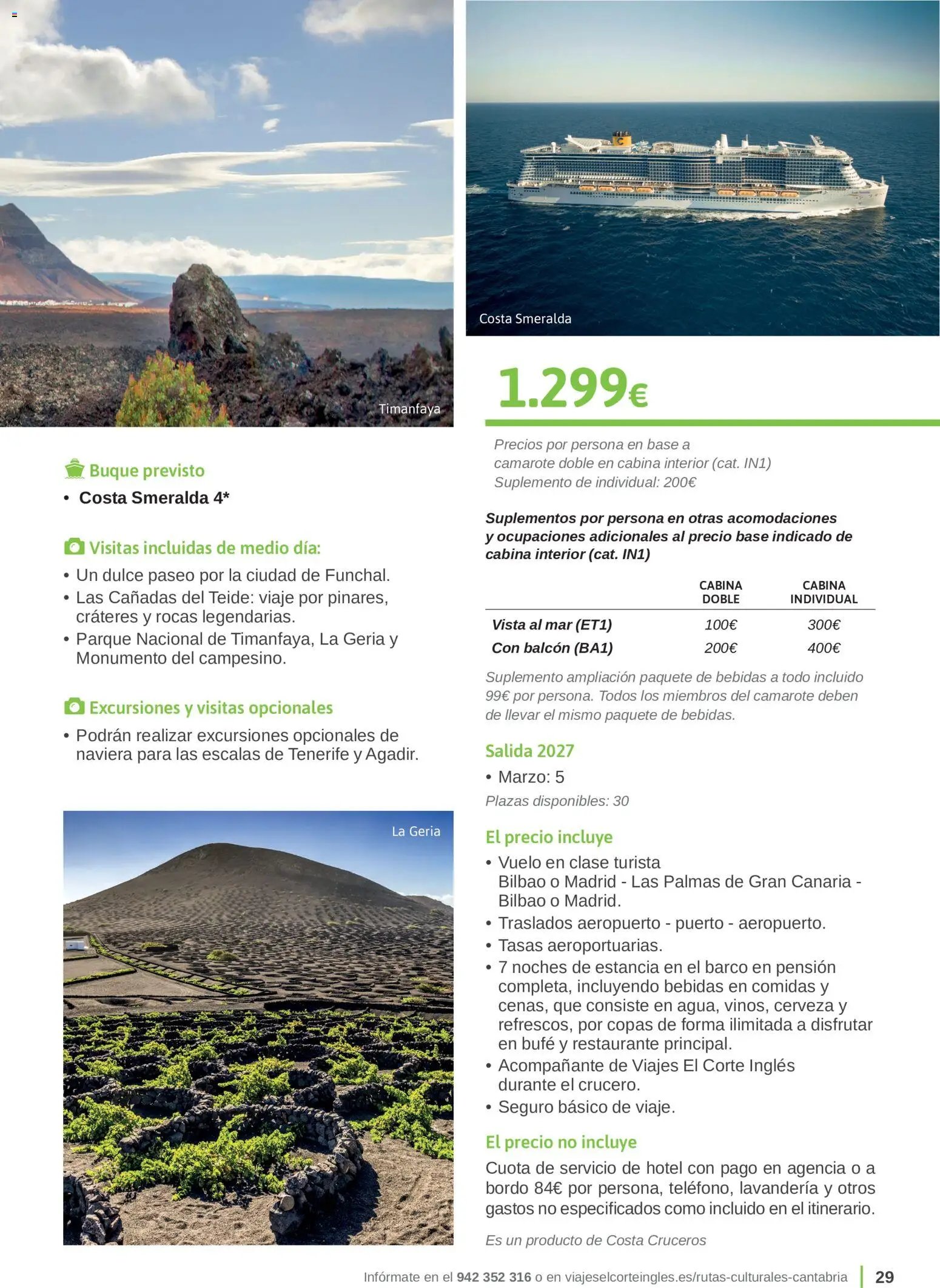 Viajes El Corte Inglés Rutas Culturales Cantabria