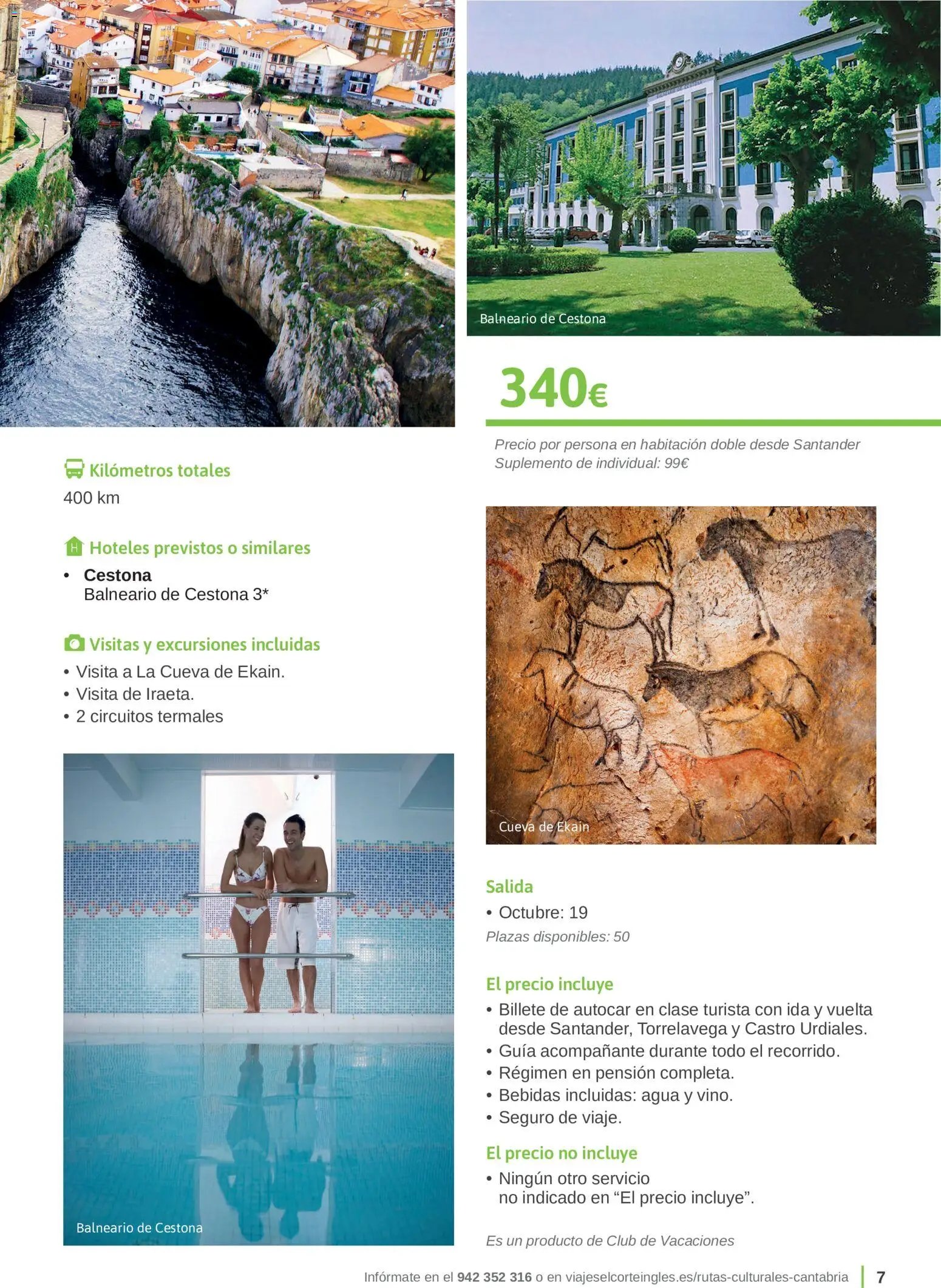 Viajes El Corte Inglés Rutas Culturales Cantabria