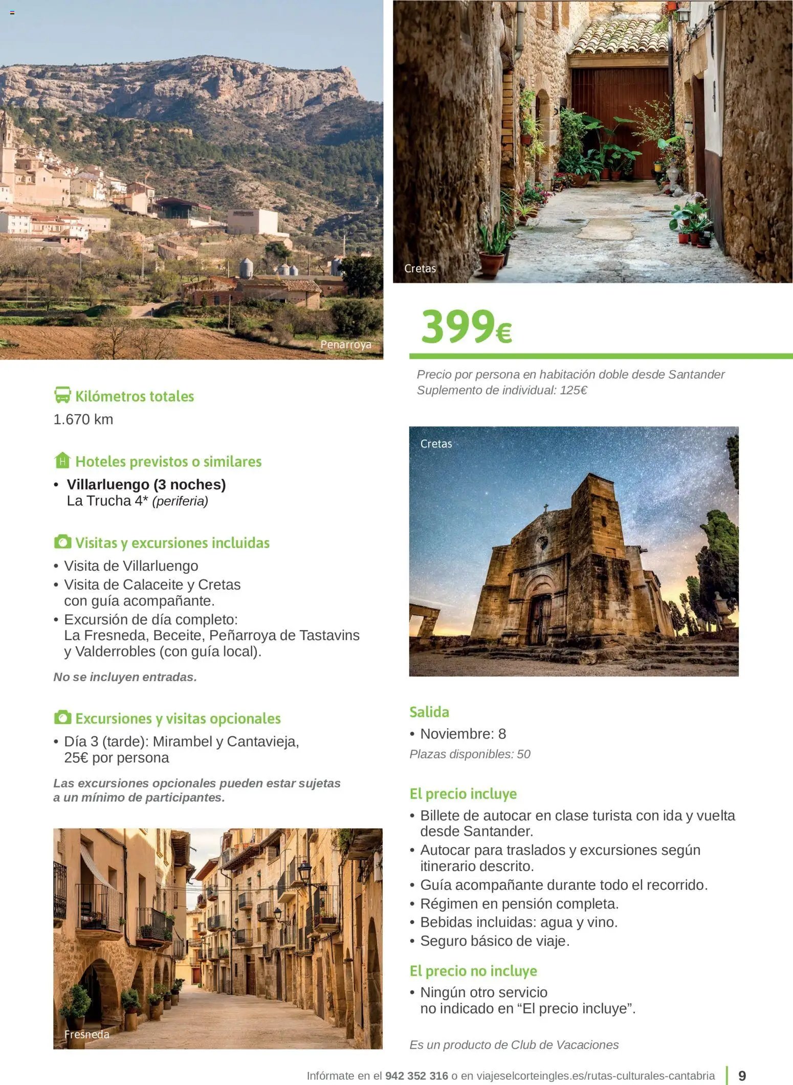 Viajes El Corte Inglés Rutas Culturales Cantabria