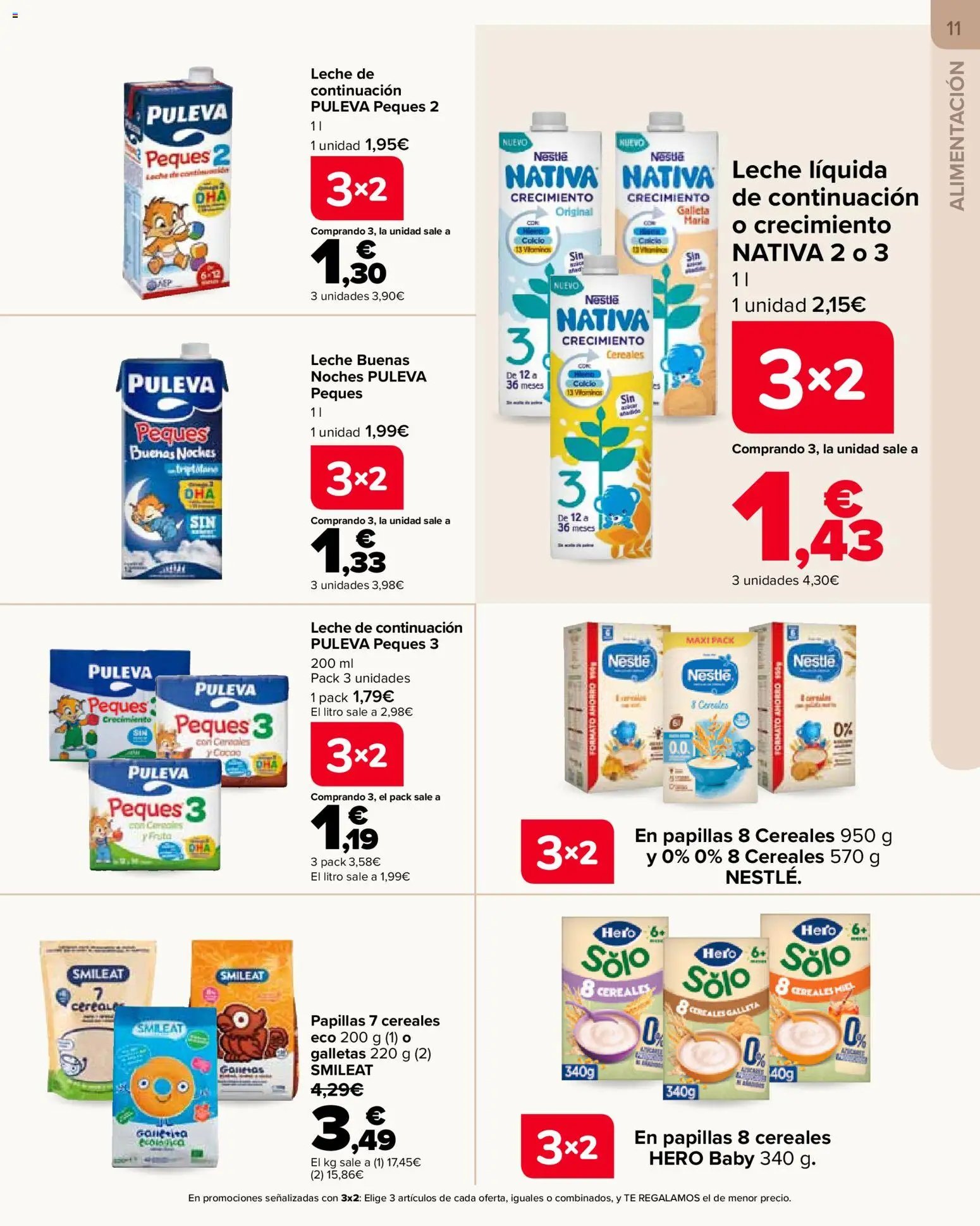 Carrefour folleto Bebé