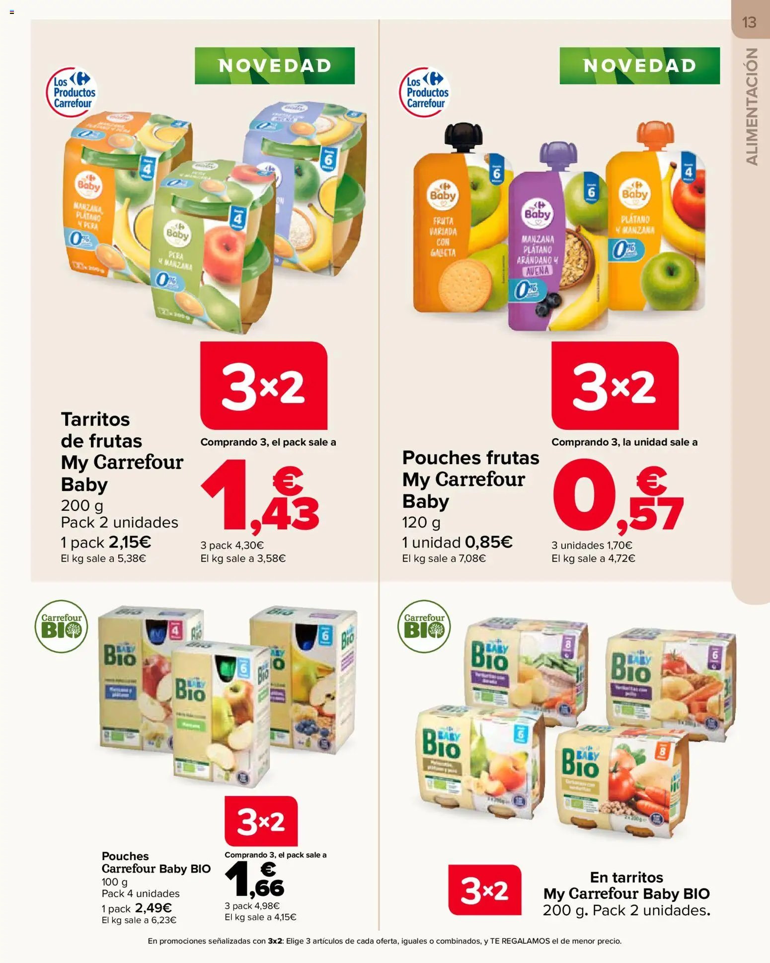 Carrefour folleto Bebé