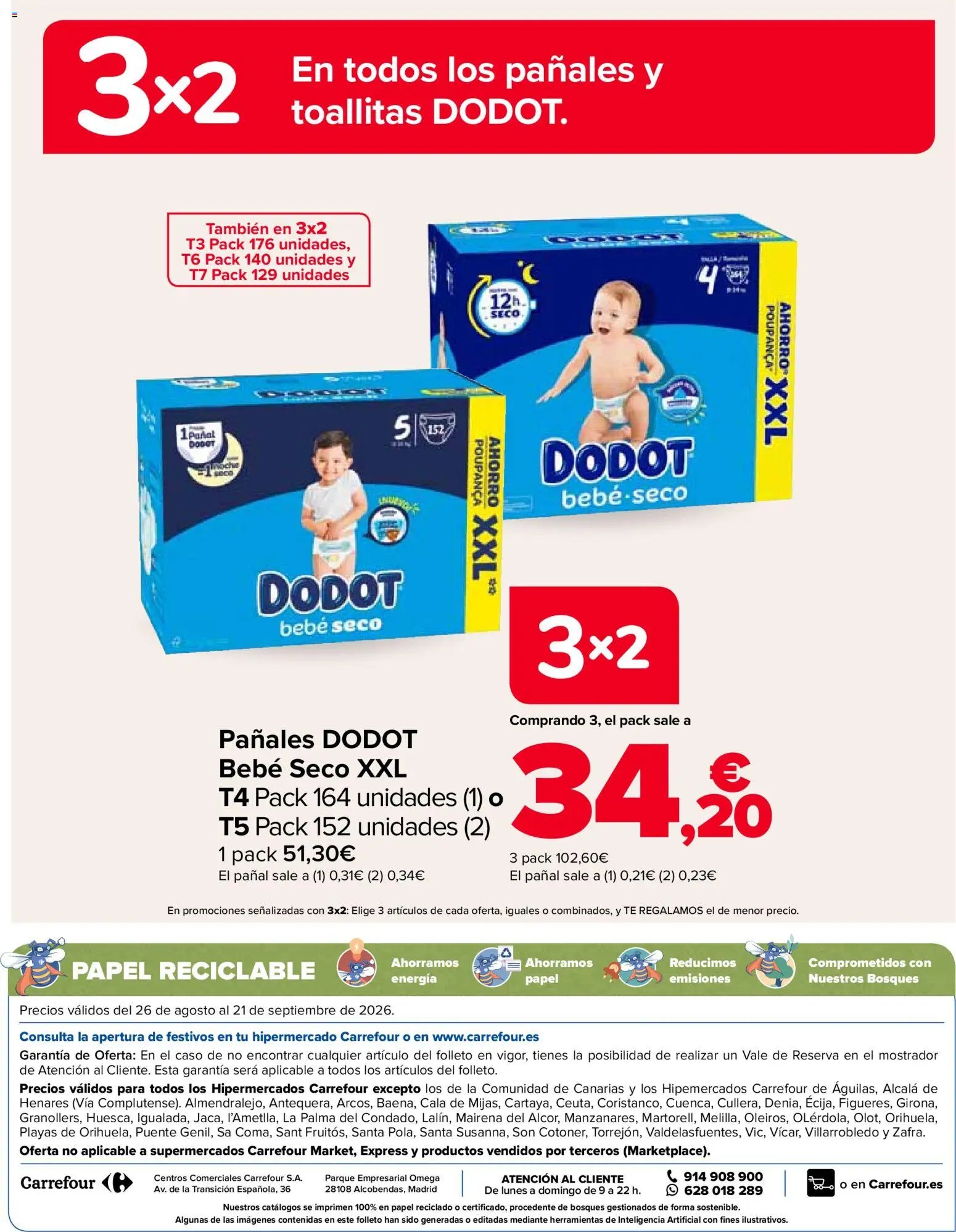 Carrefour folleto Bebé