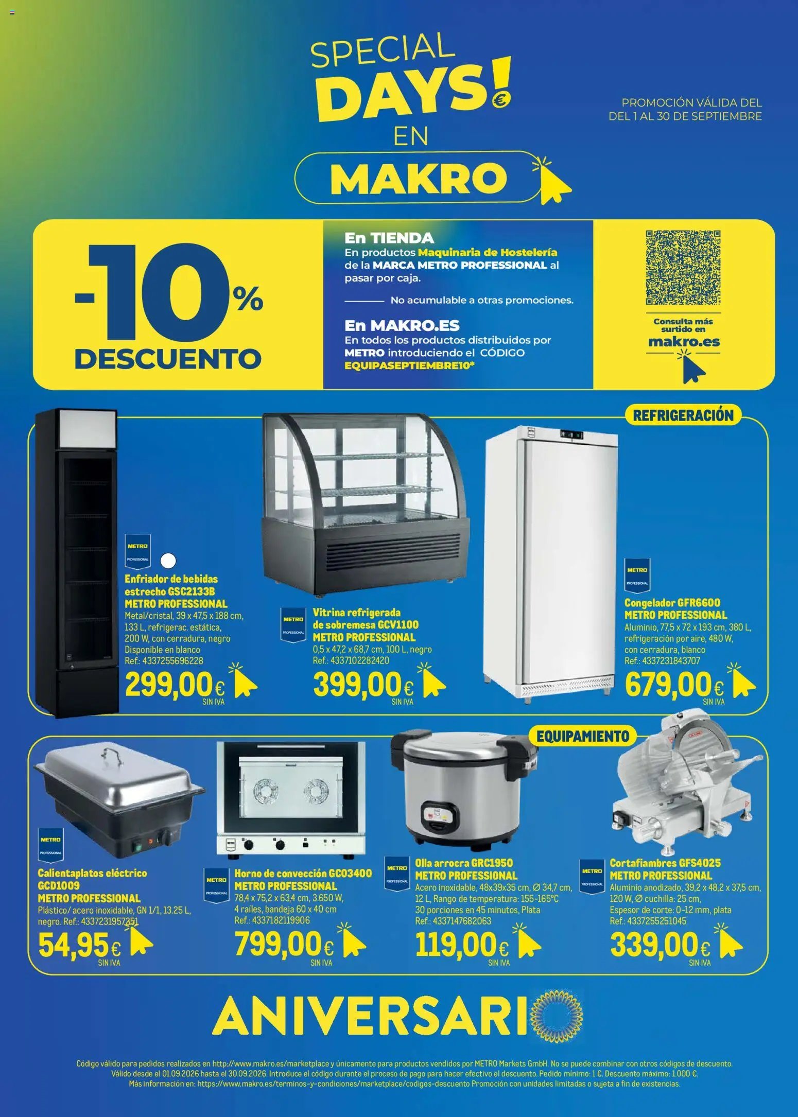 Makro Special Days Septiembre 2026
