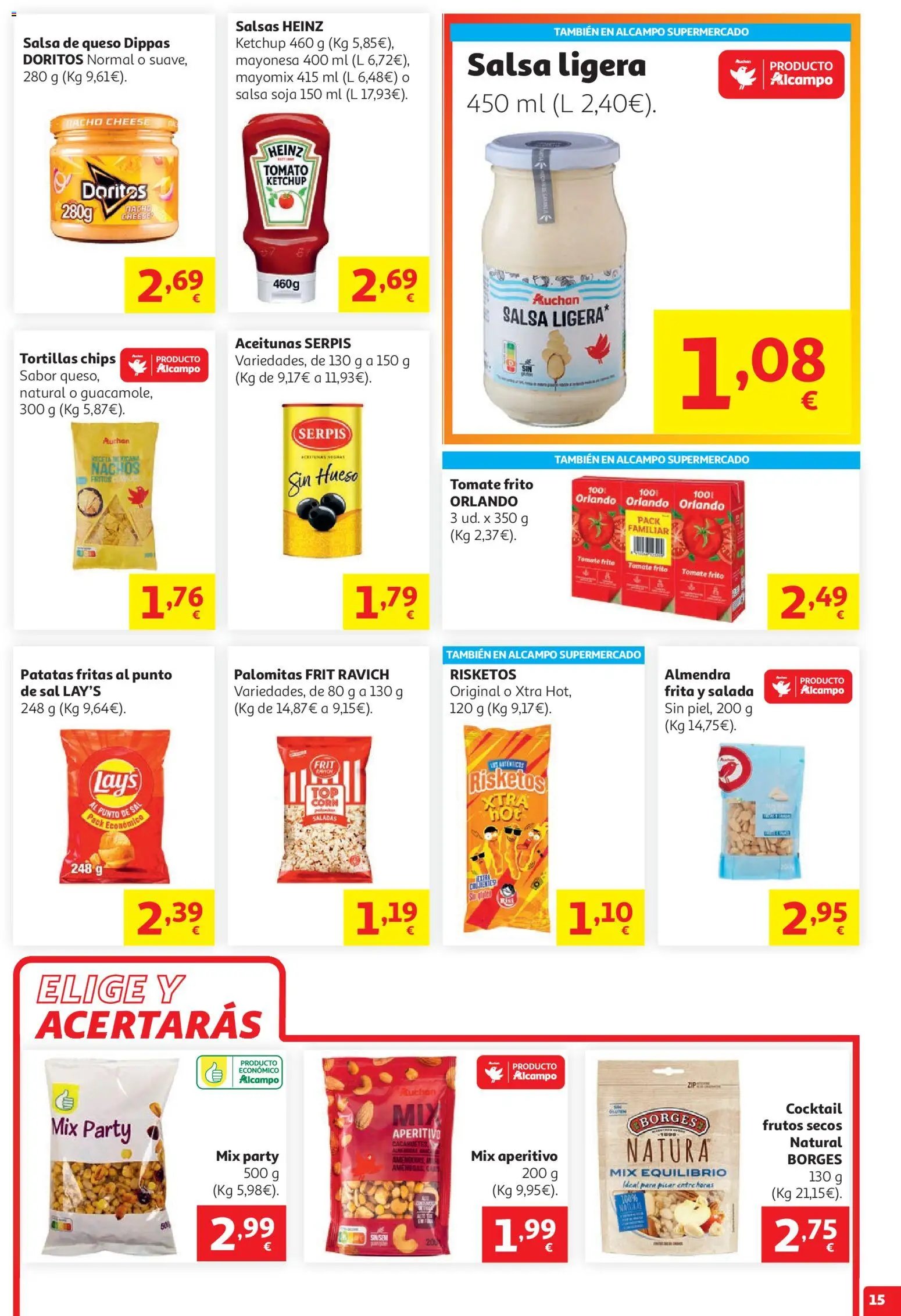 Alcampo HG Nacional Unico No Litoral