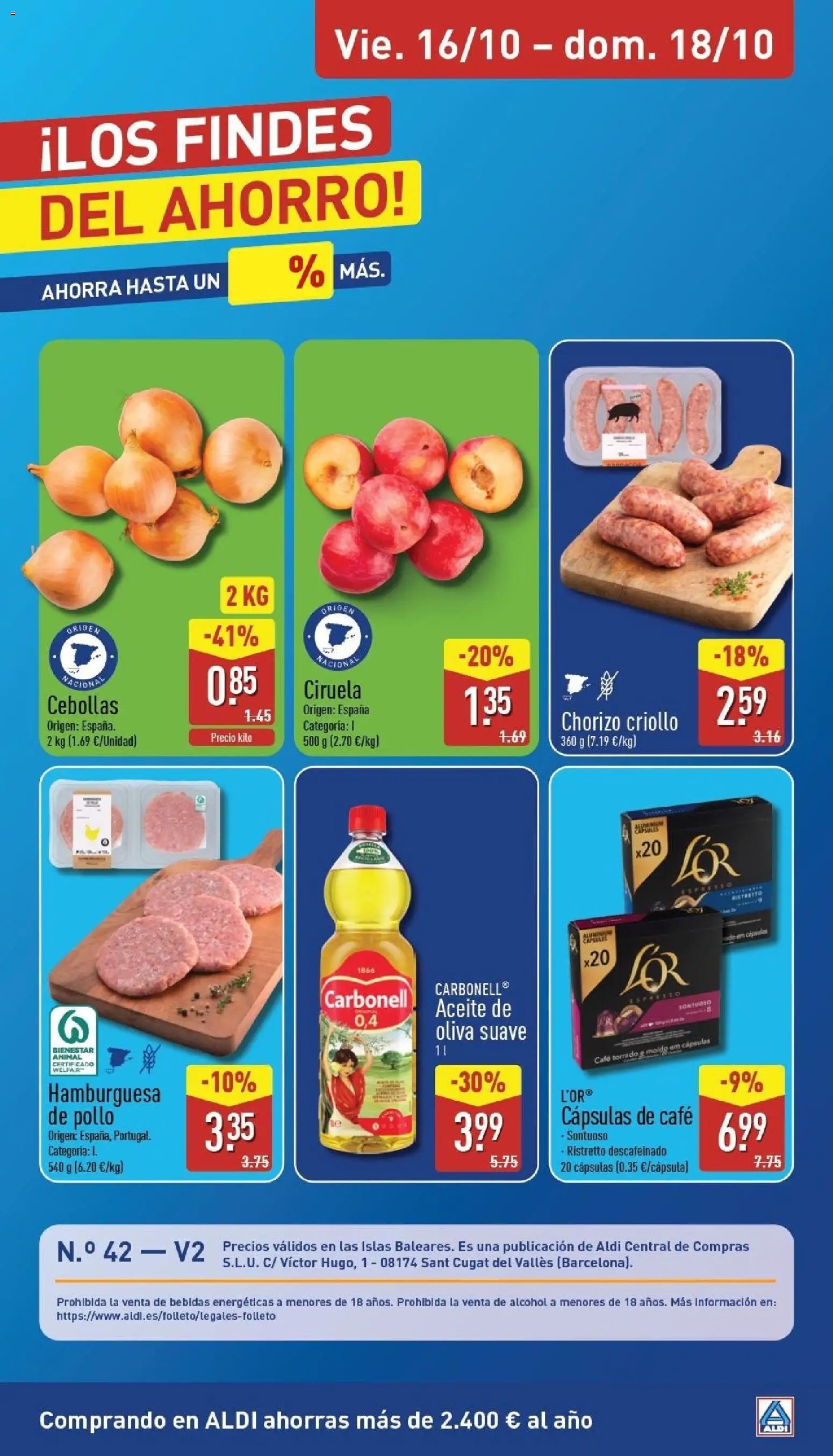 Aldi folleto Baleares