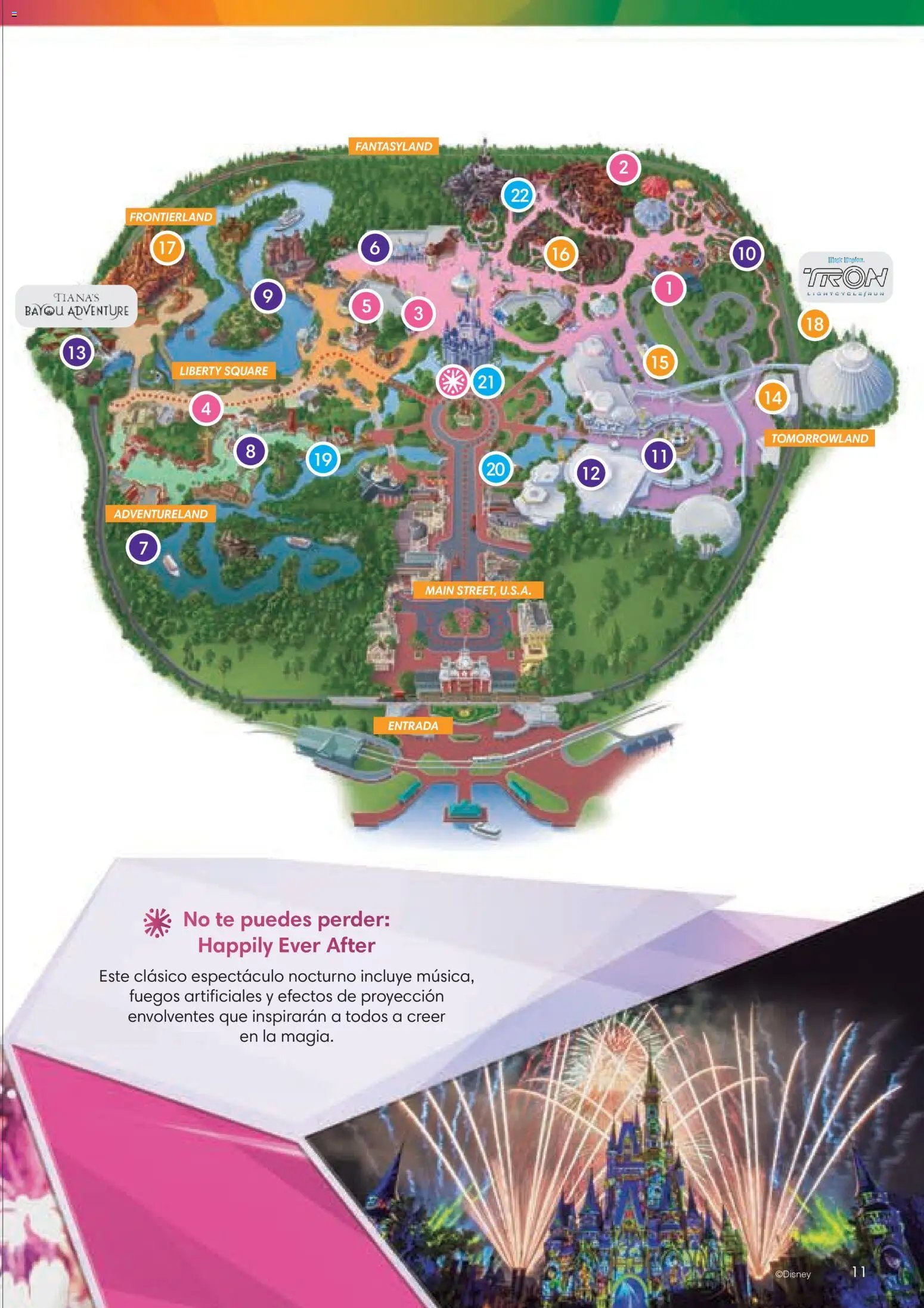Viajes El Corte Inglés Folleto Walt Disney World
