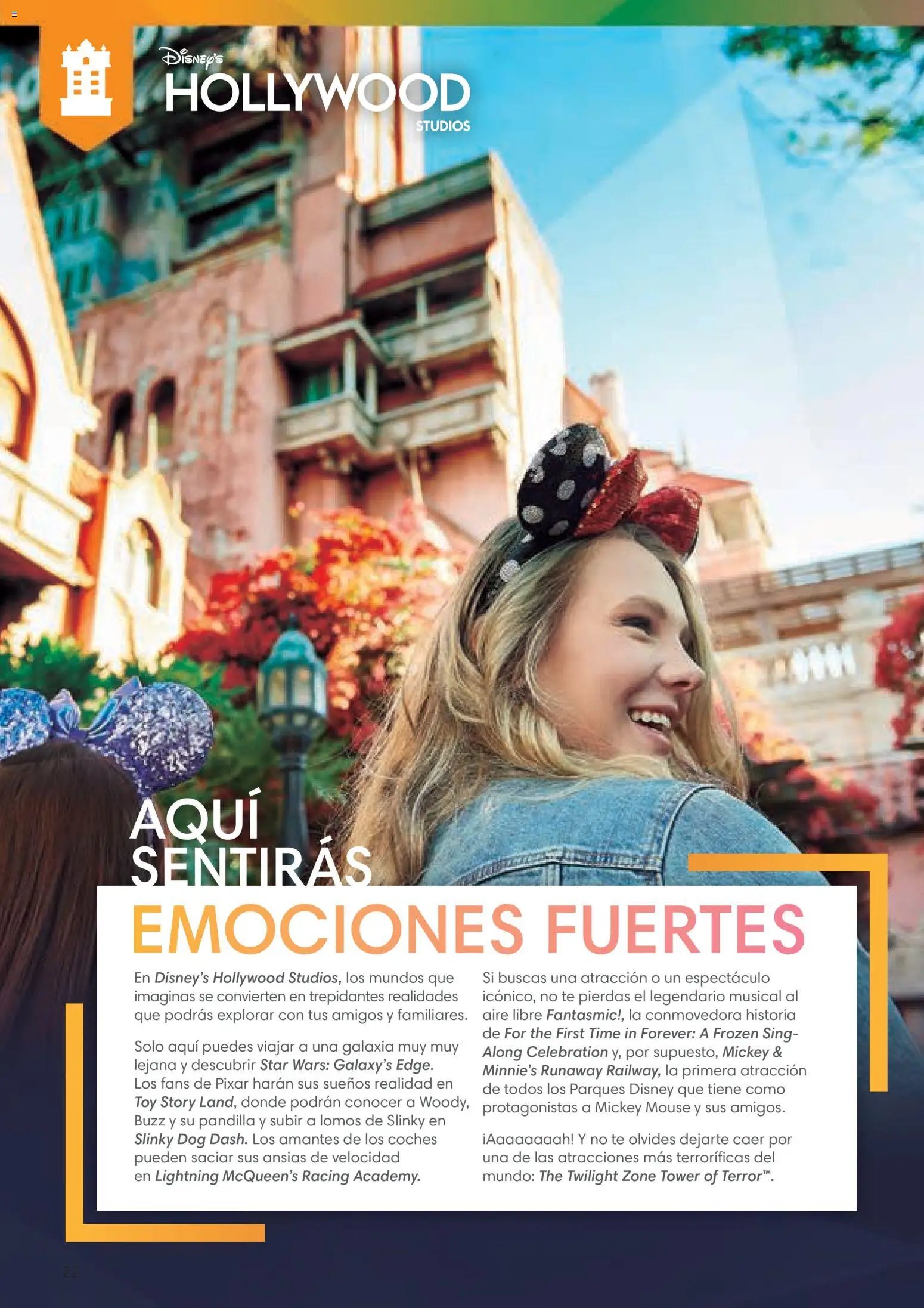 Viajes El Corte Inglés Folleto Walt Disney World