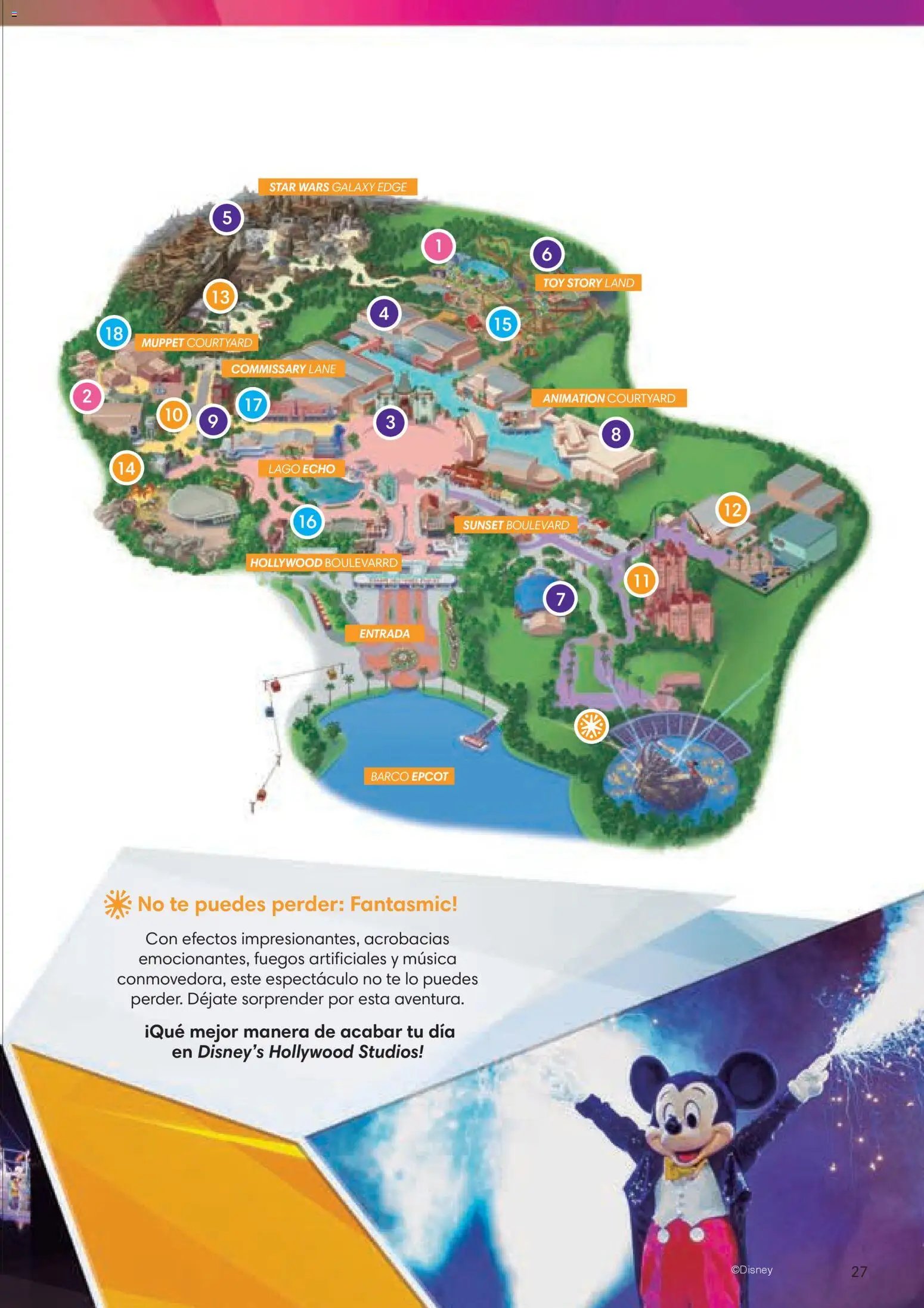 Viajes El Corte Inglés Folleto Walt Disney World