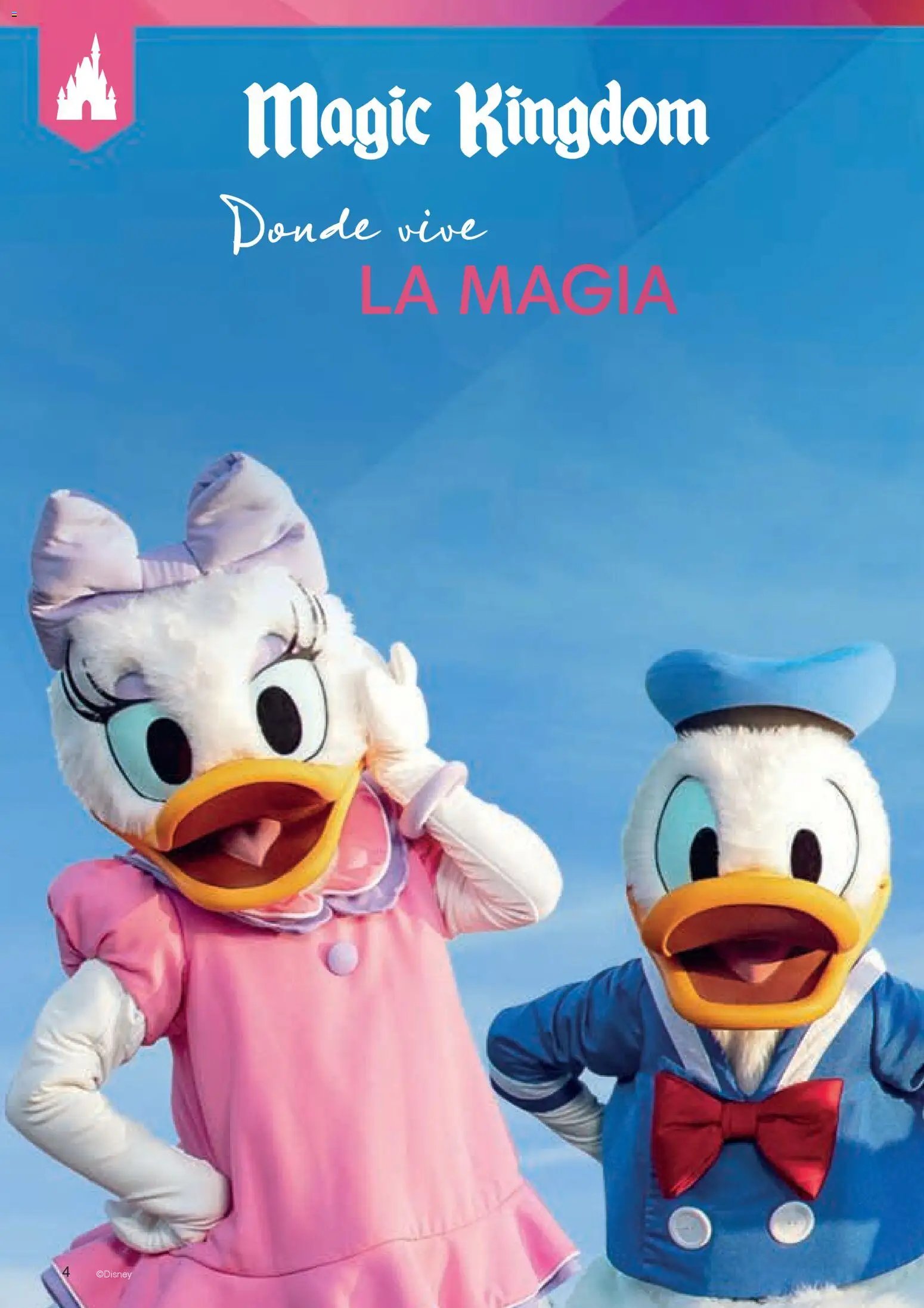 Viajes El Corte Inglés Folleto Walt Disney World