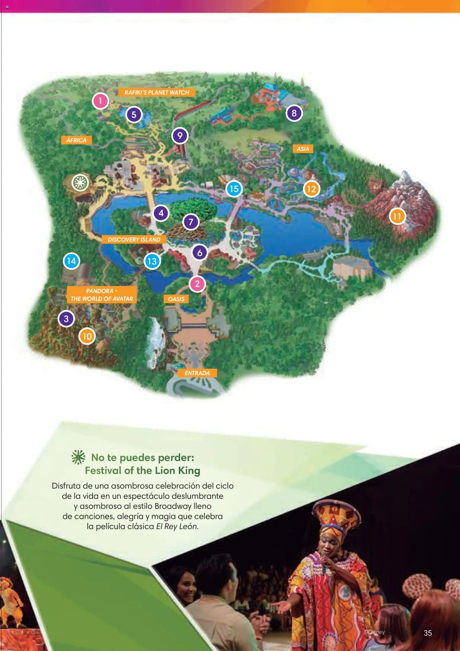 Viajes El Corte Inglés Folleto Walt Disney World