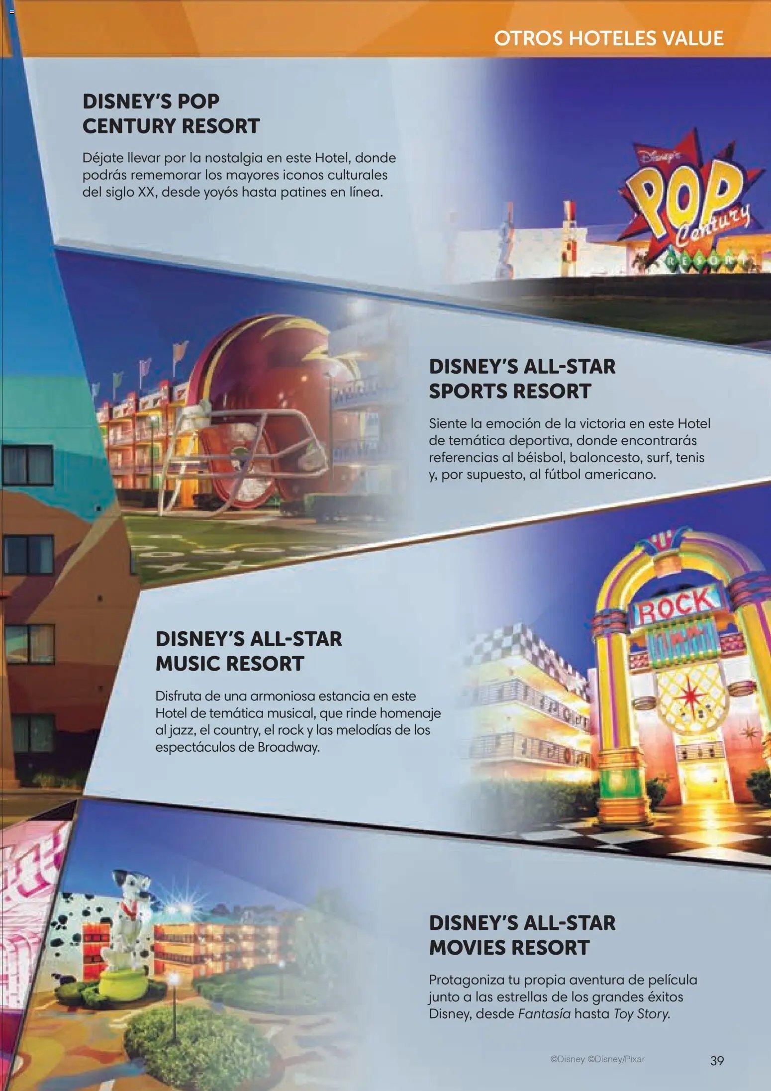Viajes El Corte Inglés Folleto Walt Disney World