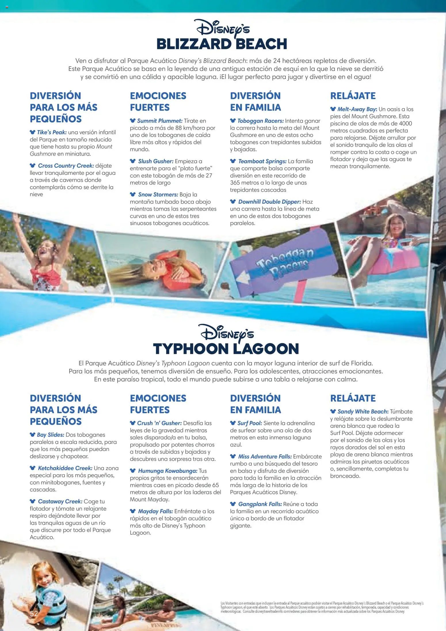 Viajes El Corte Inglés Folleto Walt Disney World