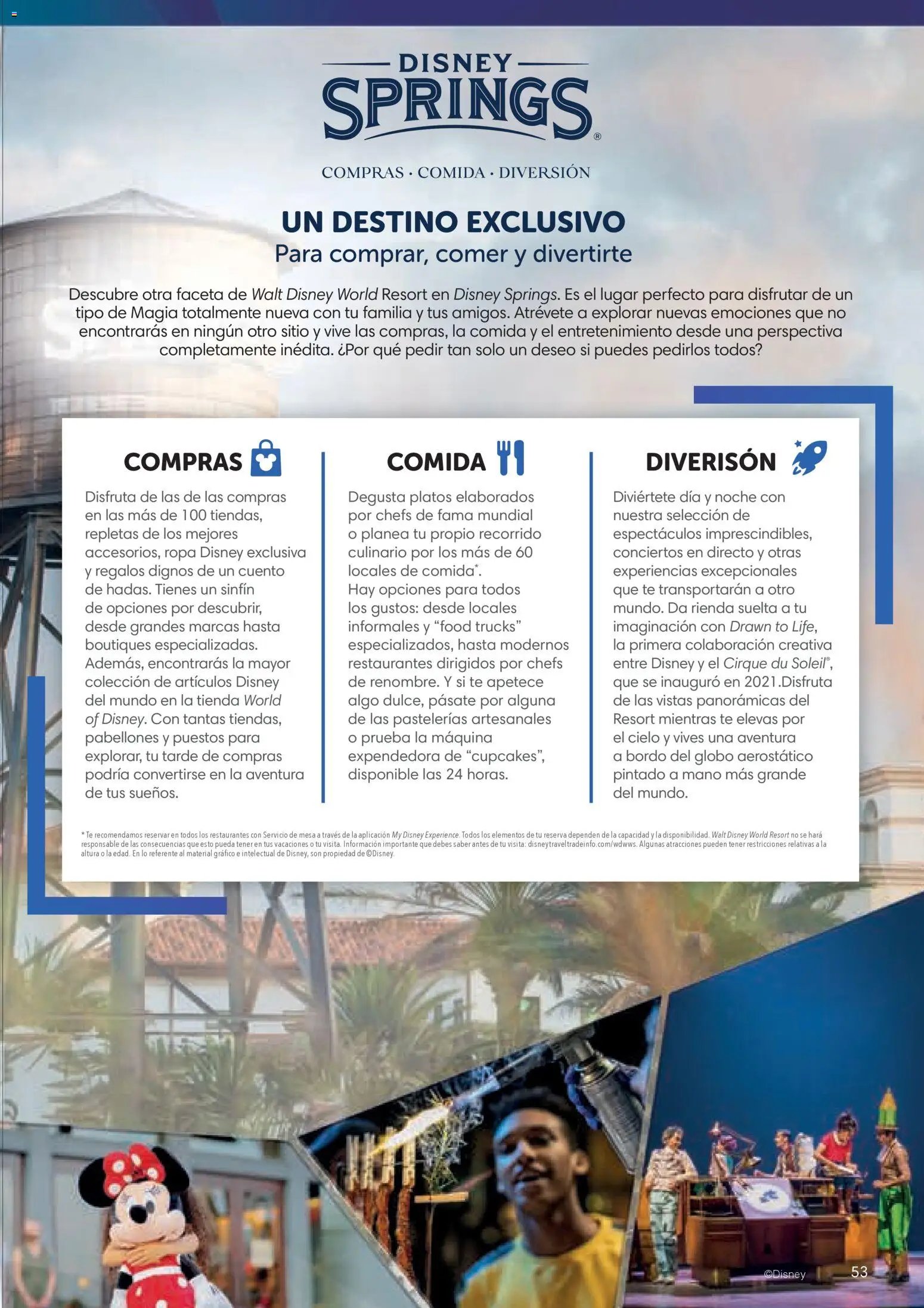 Viajes El Corte Inglés Folleto Walt Disney World