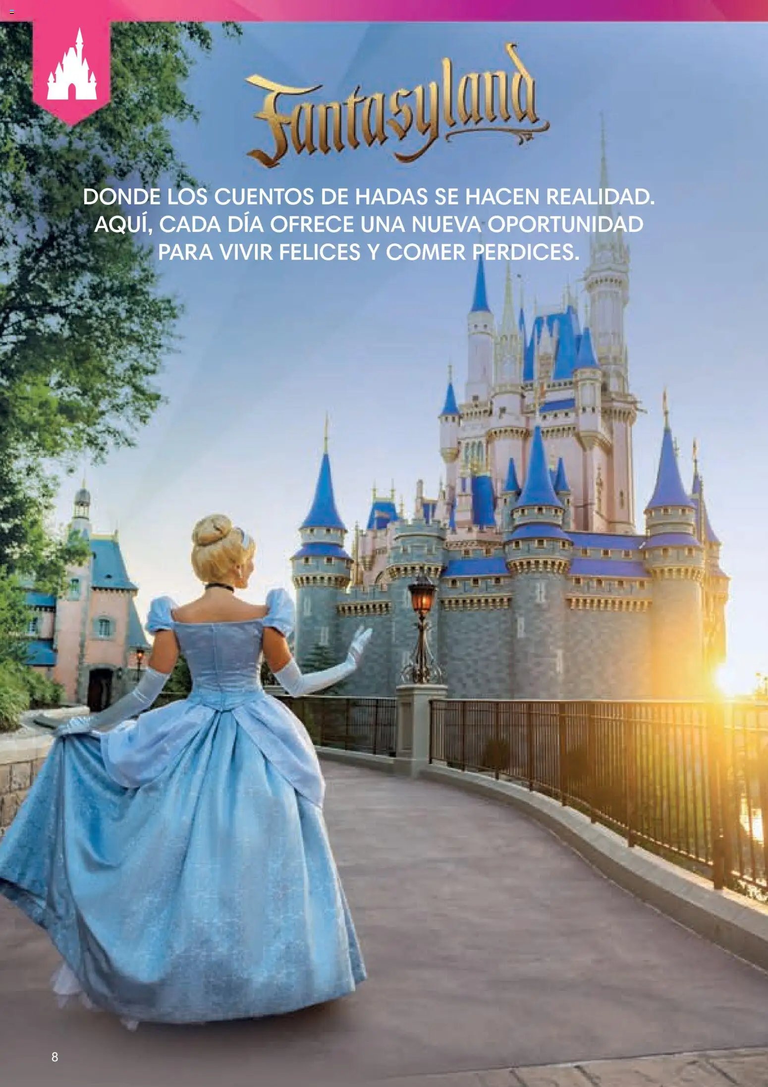 Viajes El Corte Inglés Folleto Walt Disney World