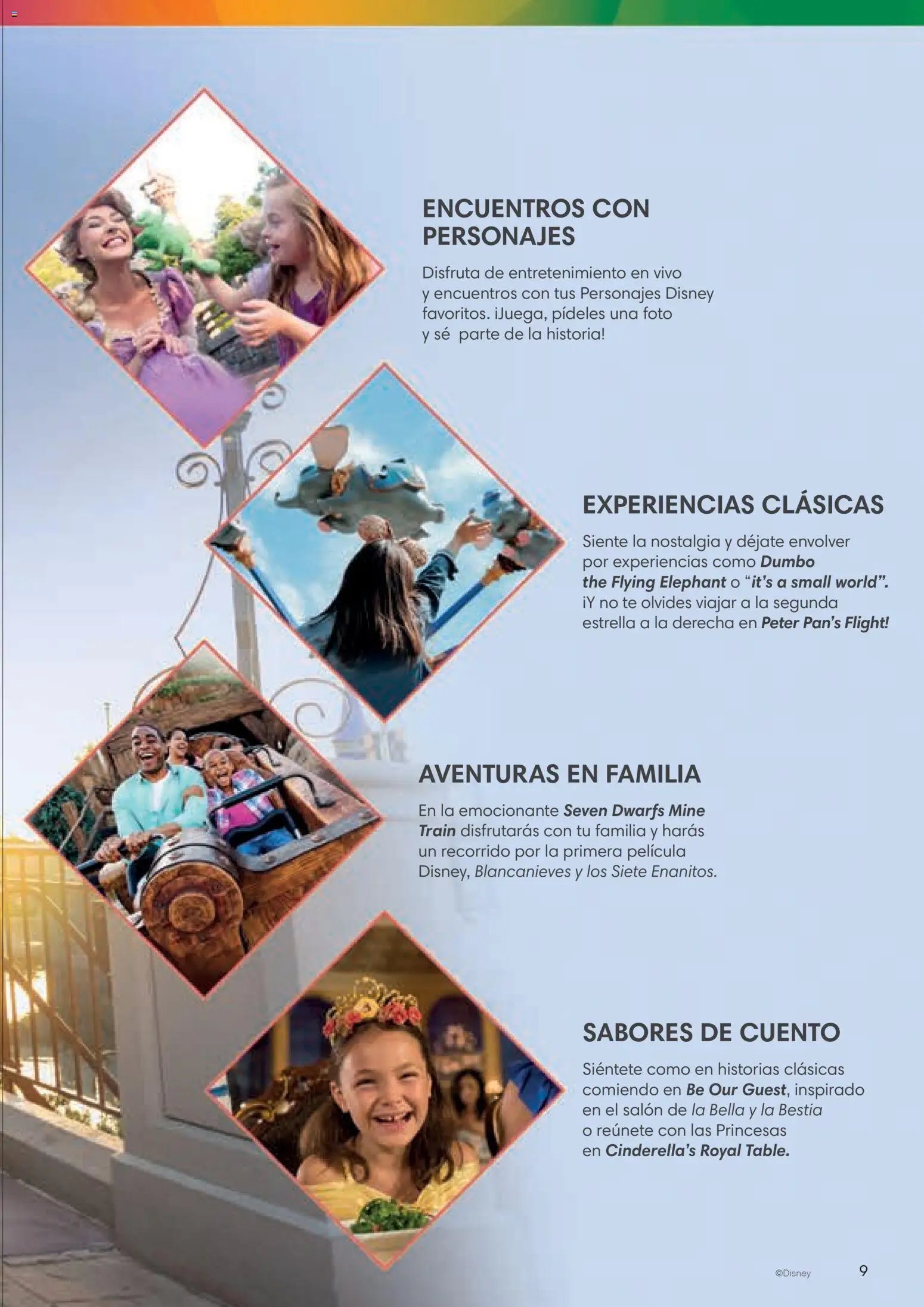 Viajes El Corte Inglés Folleto Walt Disney World