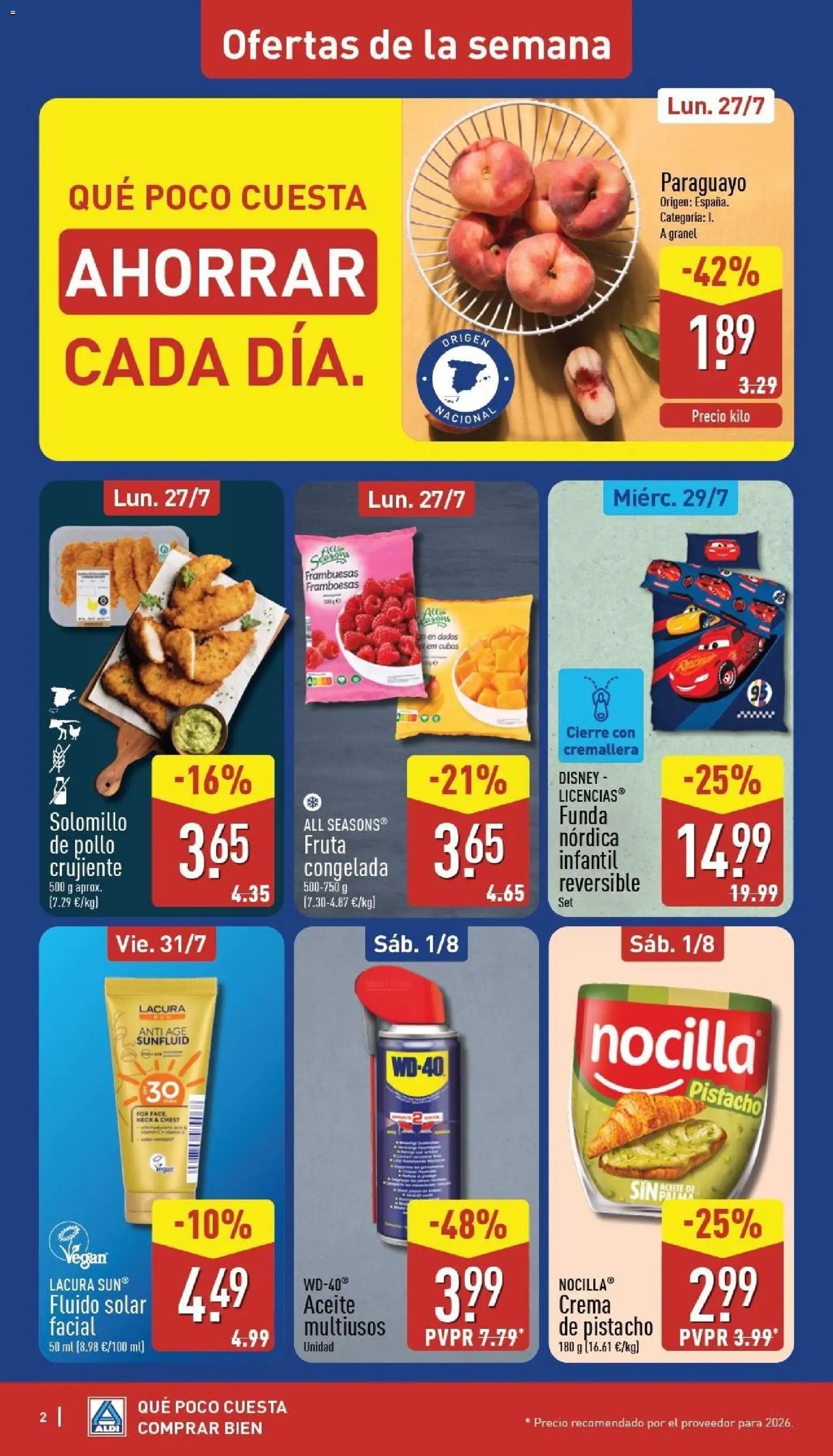 Aldi folleto Península