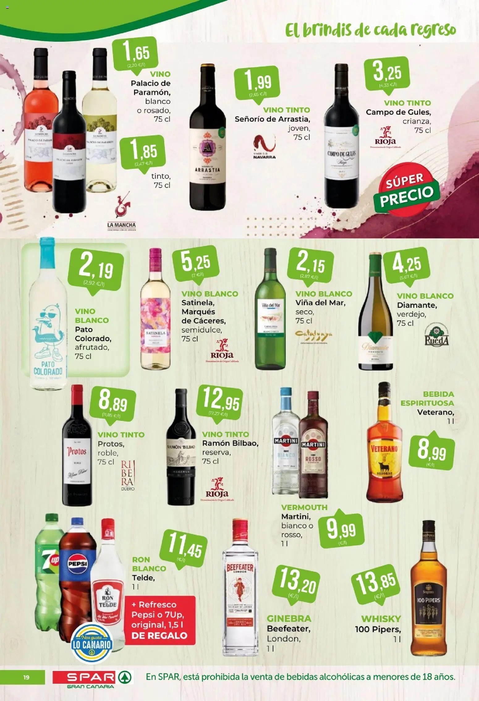 Spar folleto