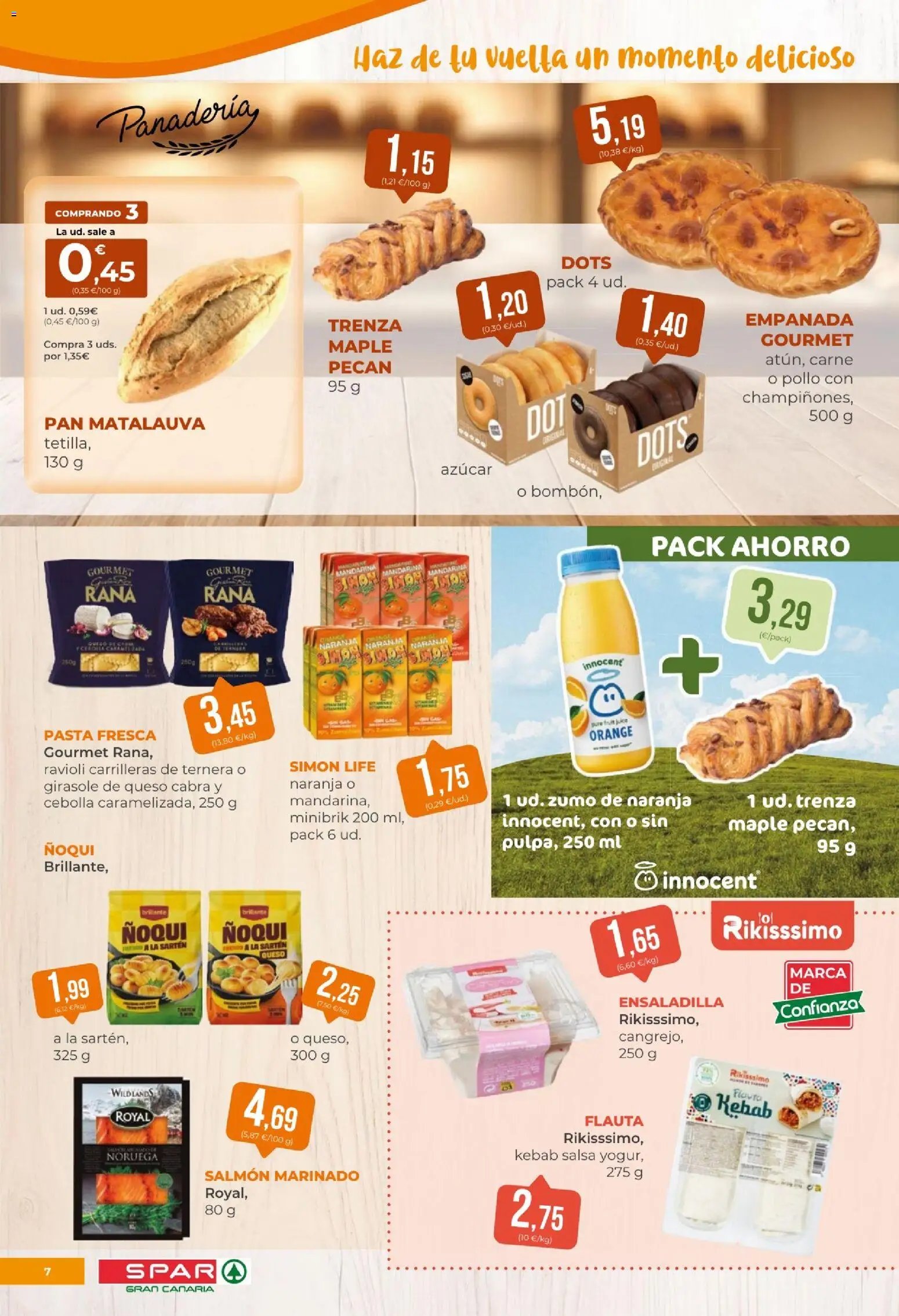 Spar folleto