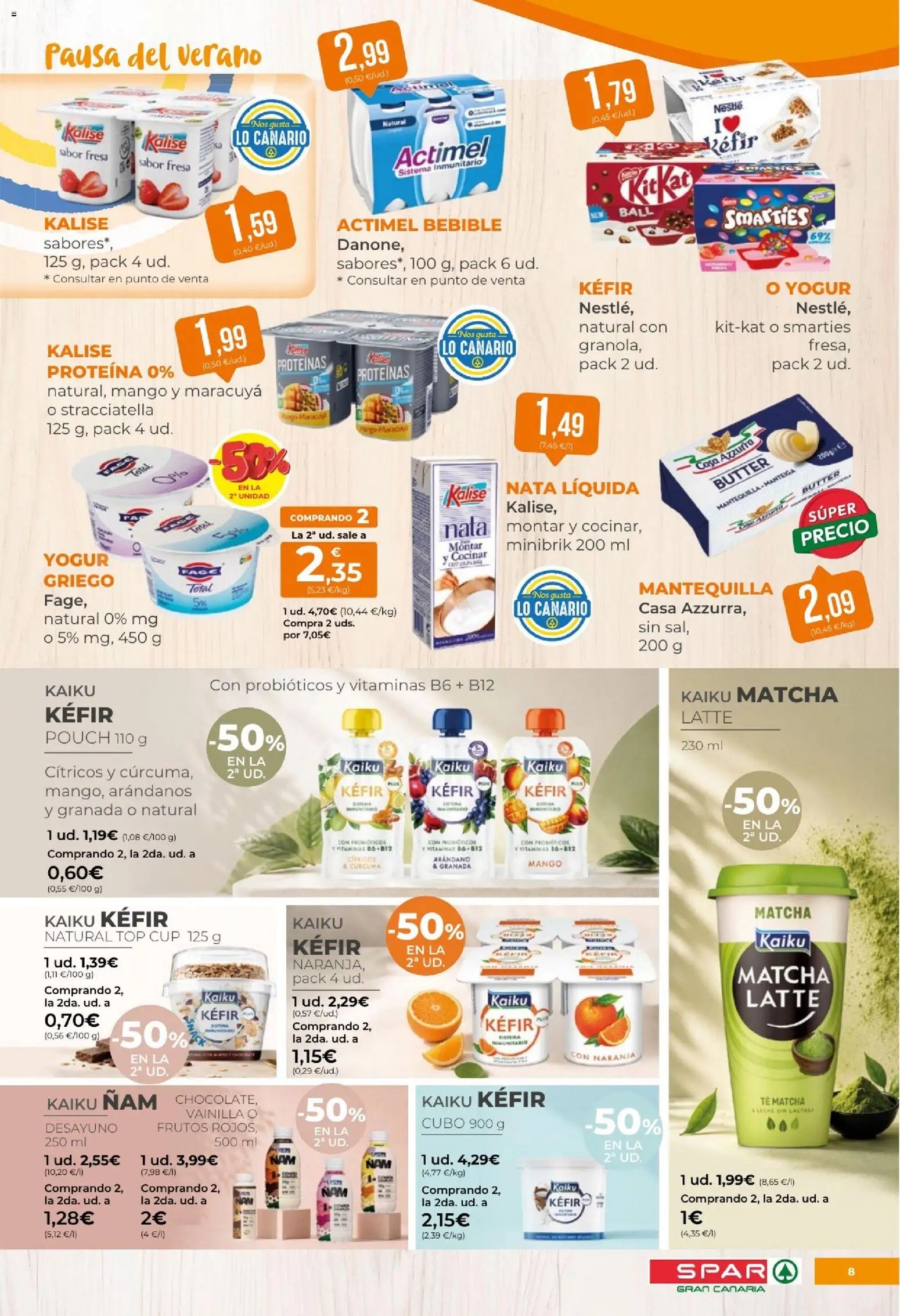 Spar folleto