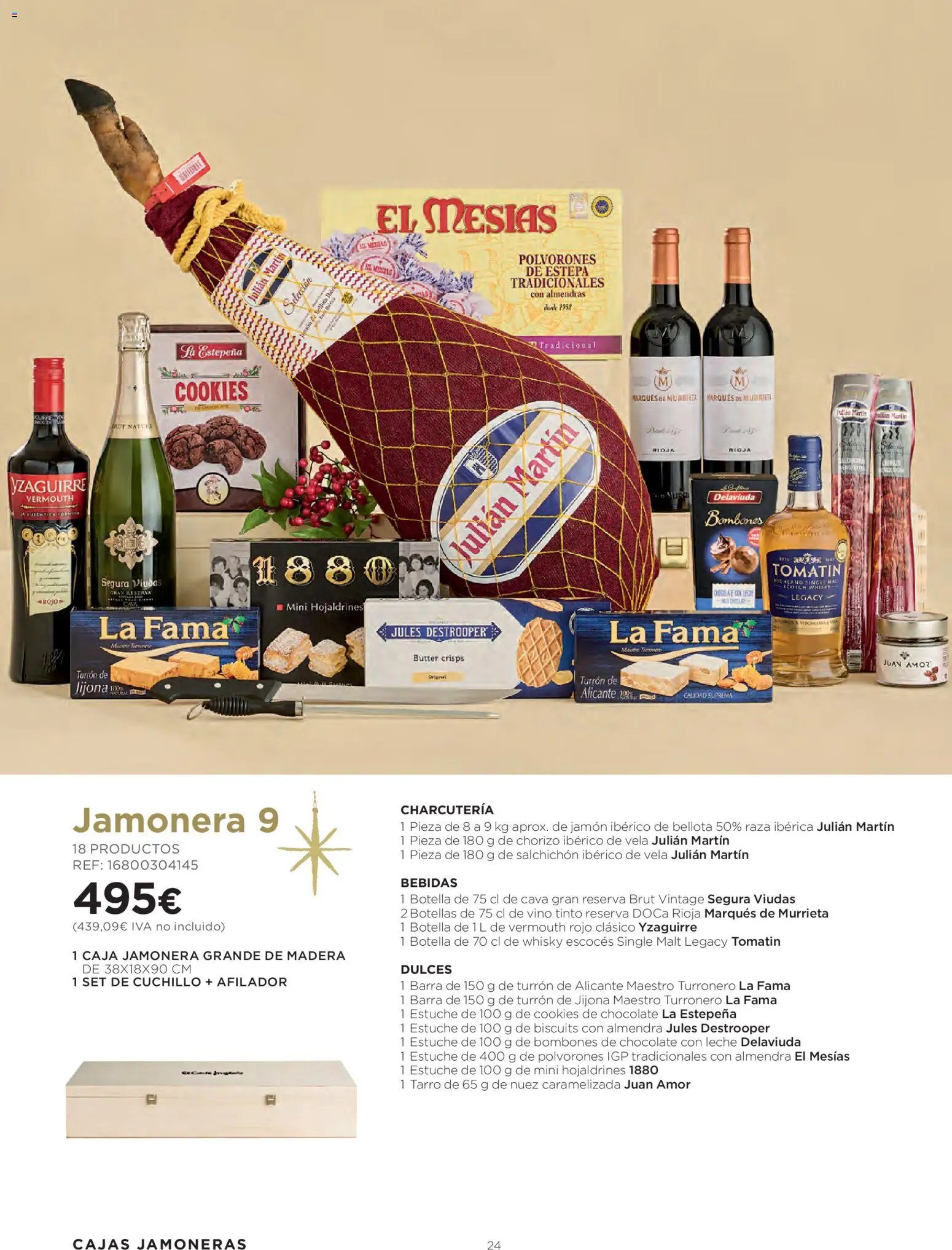 El Corte Inglés Cestas Navidad 2026 Cataluňa