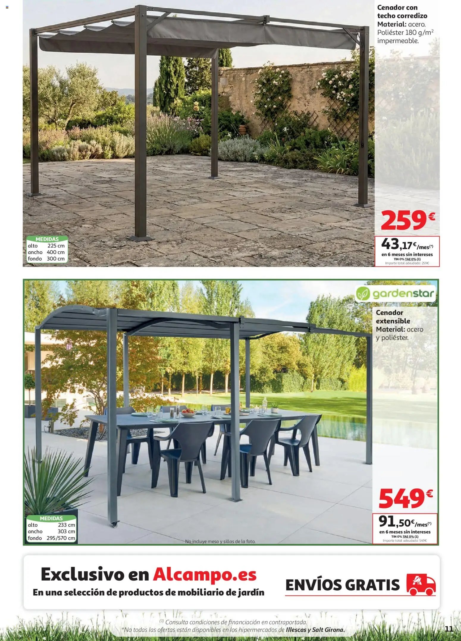 Alcampo Aire Libre HP Cat